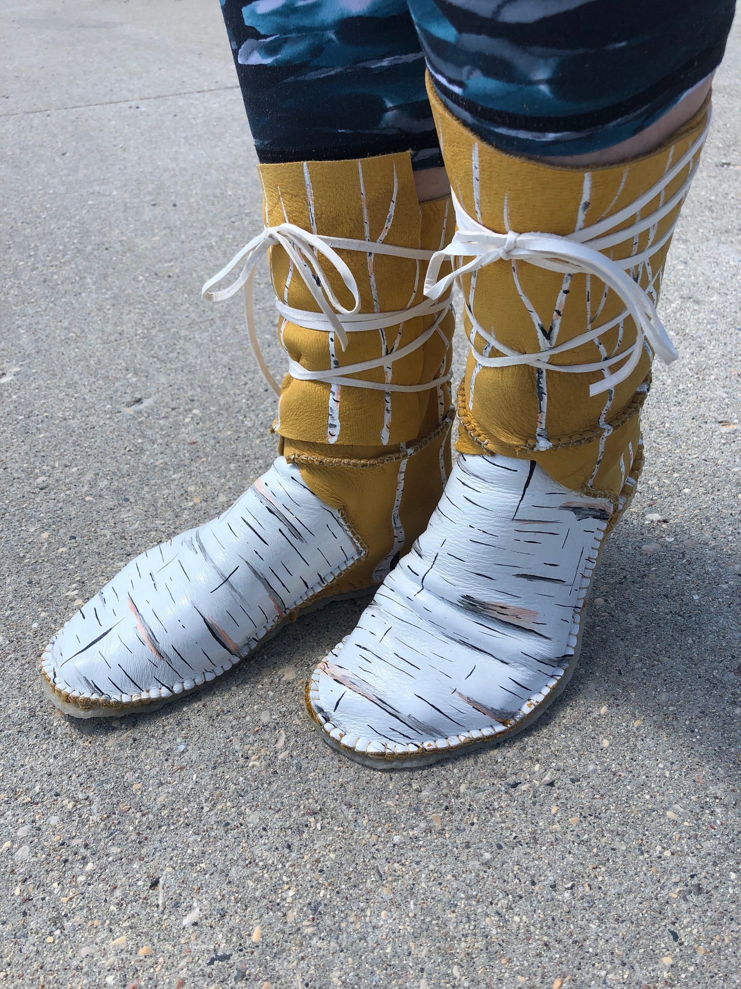 Workshop,  Wrap Moccasins