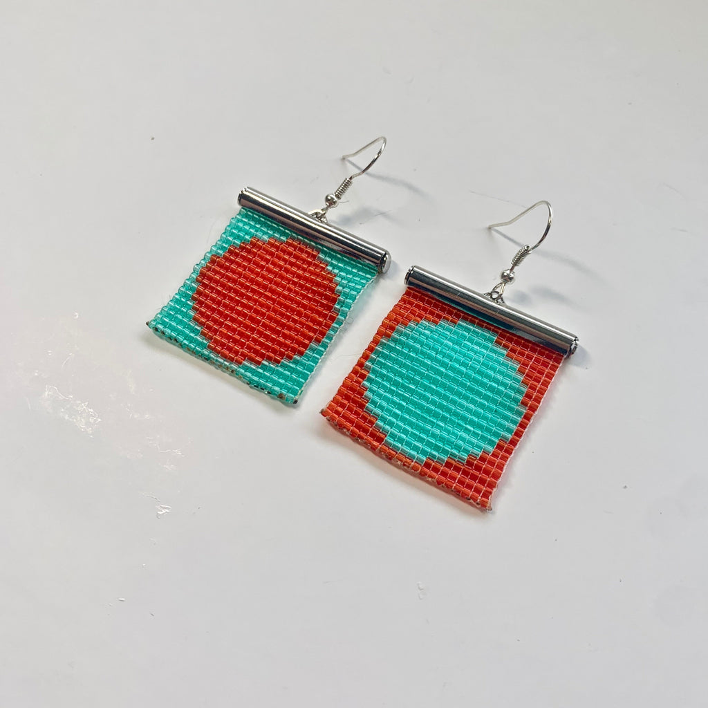 Mini Loom Beaded Earrings - In Store Workshop