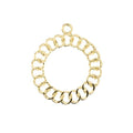 Beadwork Finding - Chain, 28x32mm per pair - PoCo Inspired