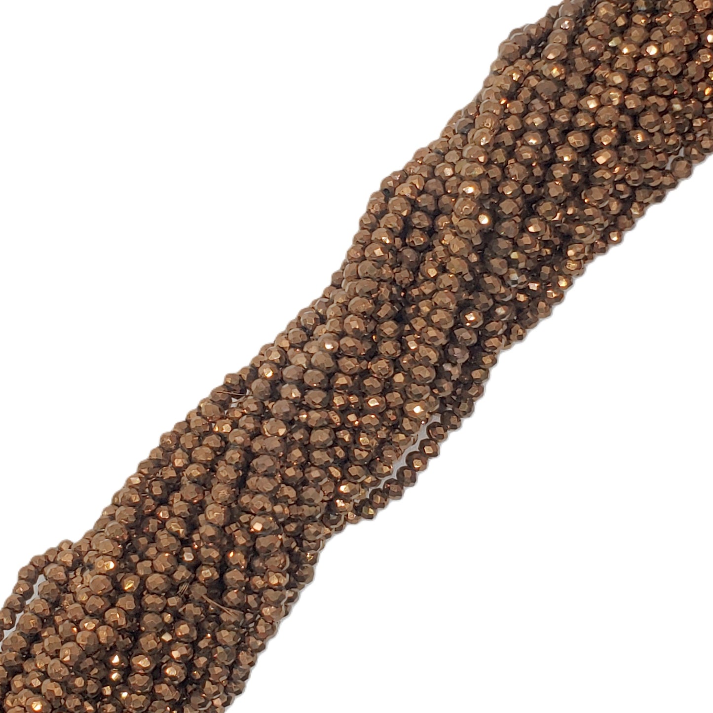 Chinese Crystal, Rondelle 2mm