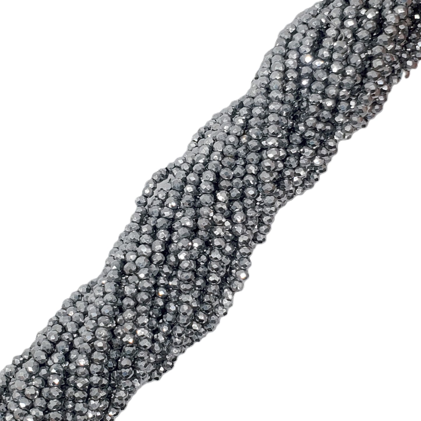 Chinese Crystal, Rondelle 2mm