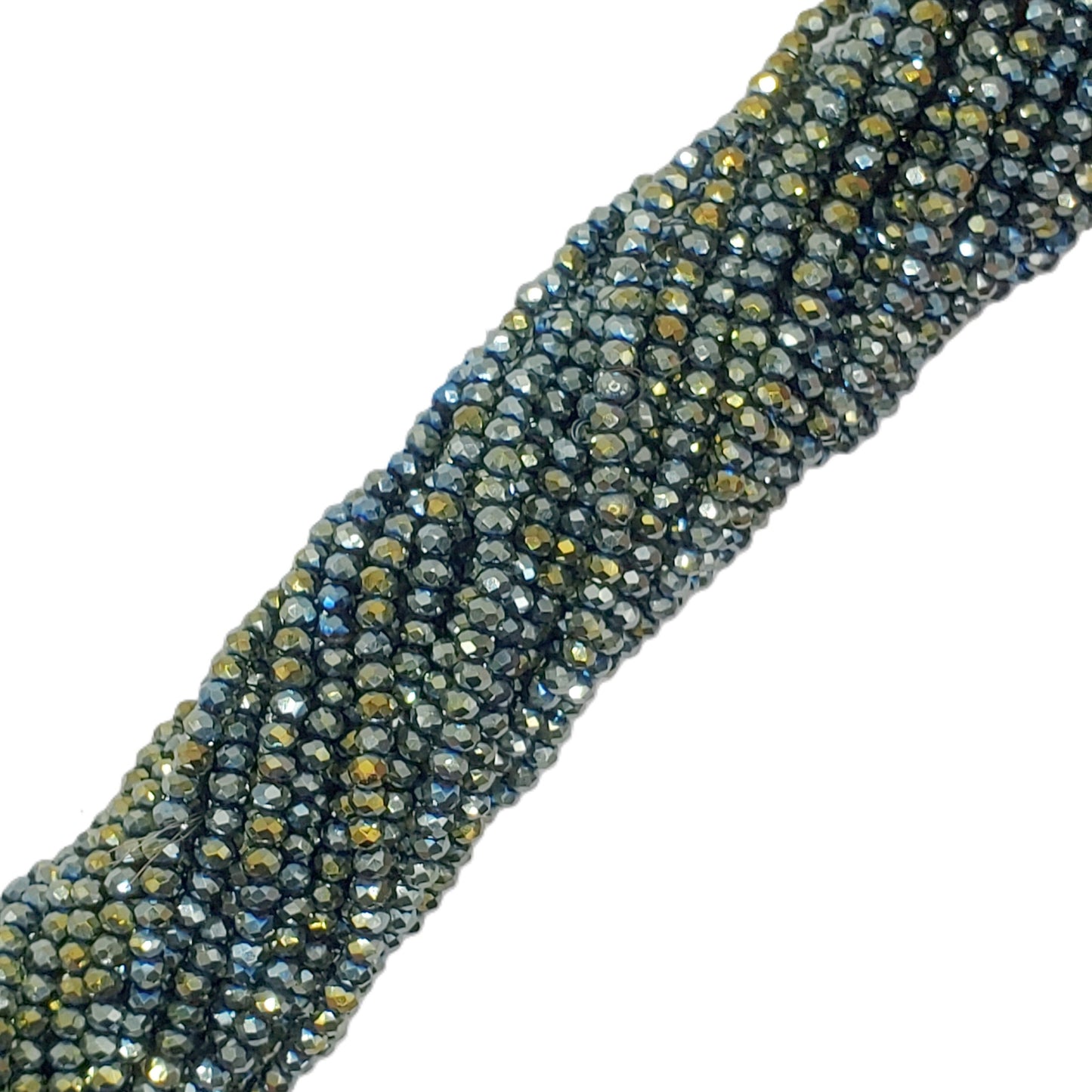 Chinese Crystal, Rondelle 2mm