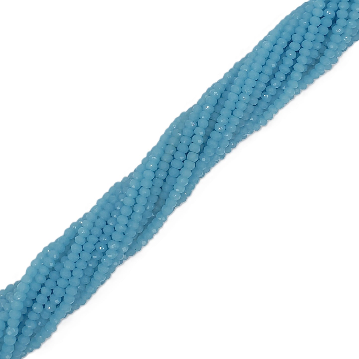 Chinese Crystal, Rondelle 2mm
