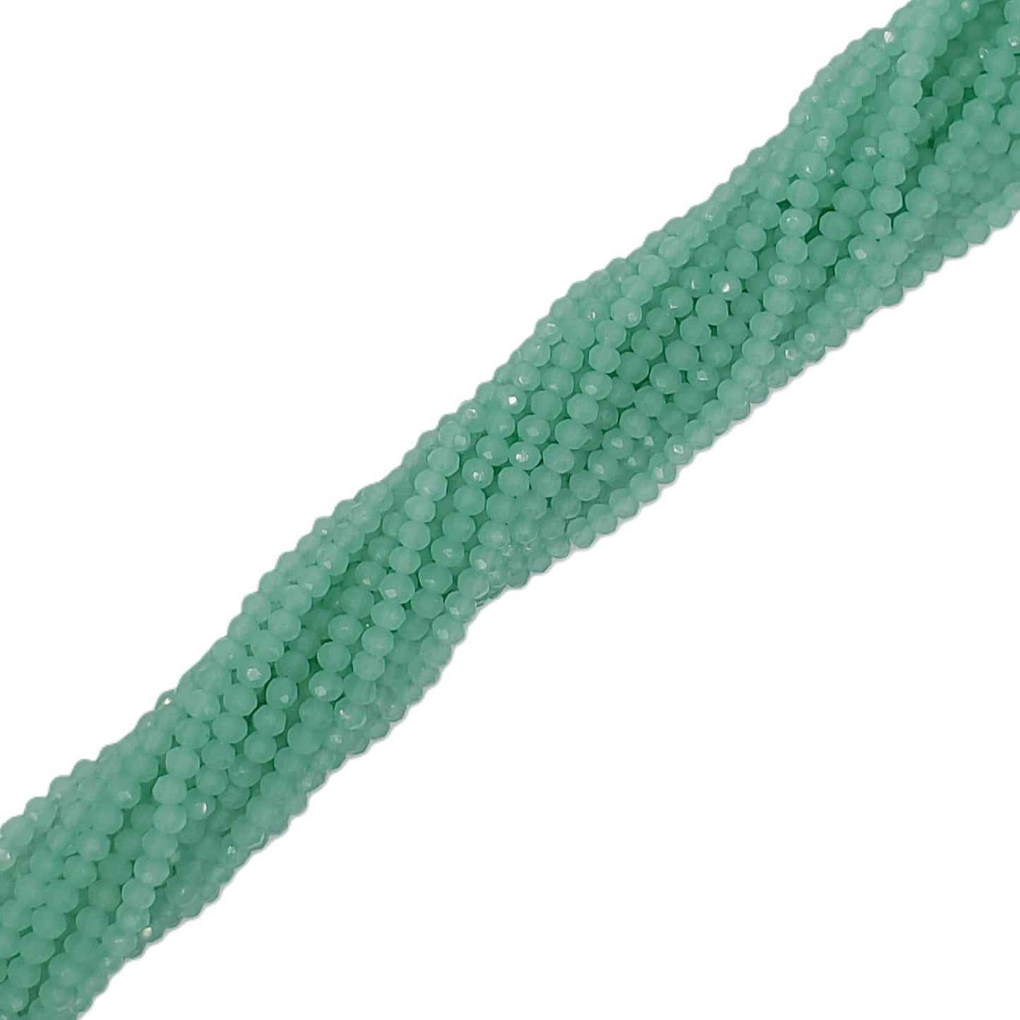 Chinese Crystal, Rondelle 2mm
