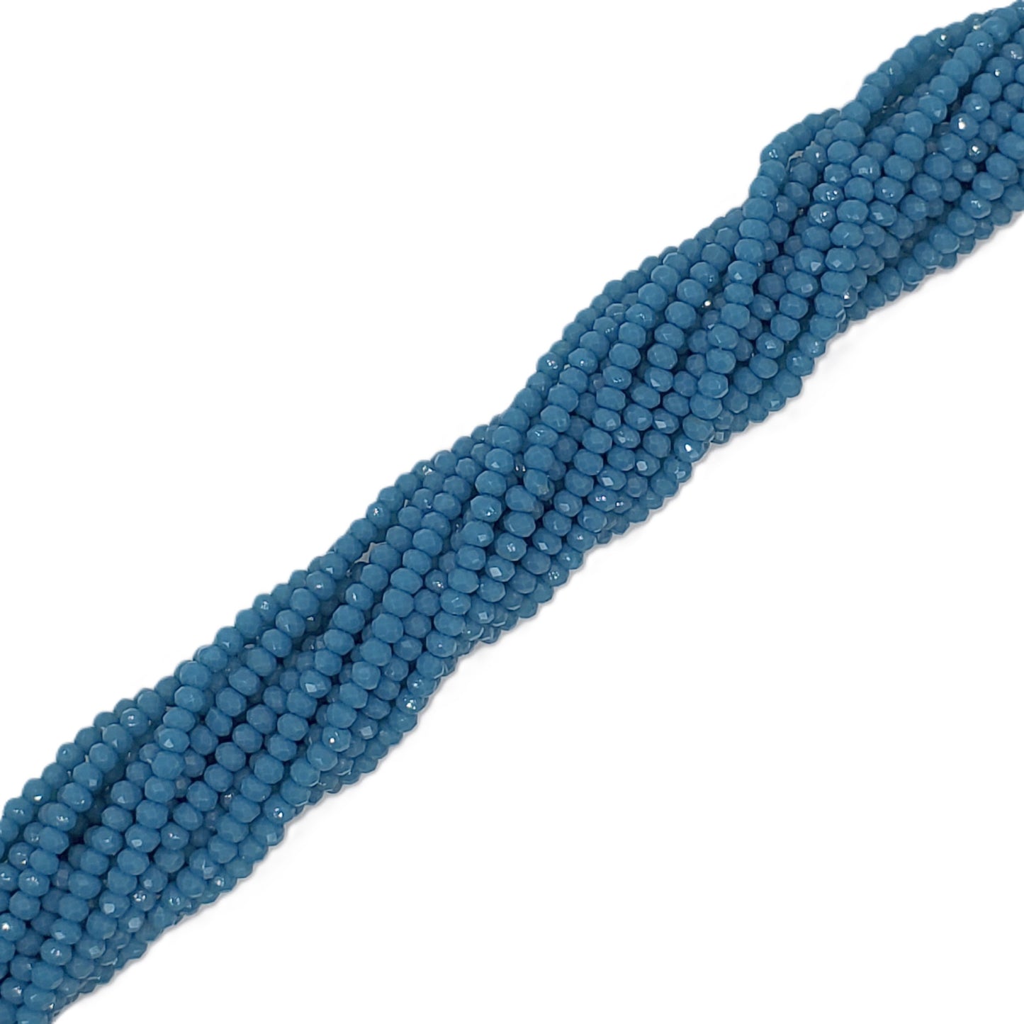 Chinese Crystal, Rondelle 2mm