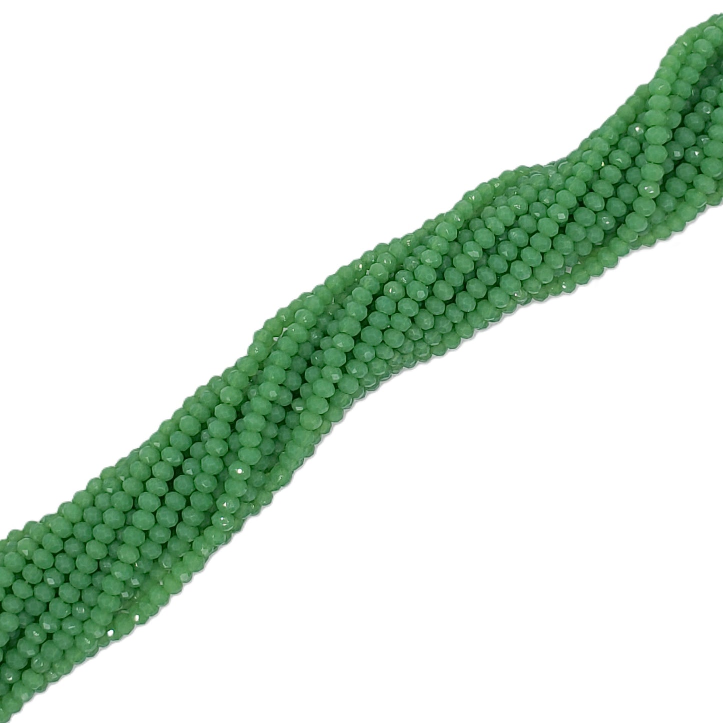 Chinese Crystal, Rondelle 2mm