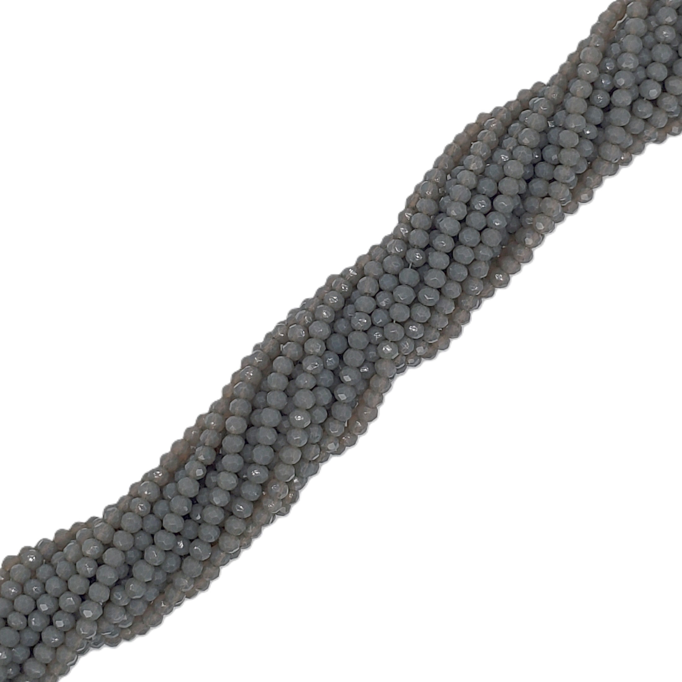 Chinese Crystal, Rondelle 2mm