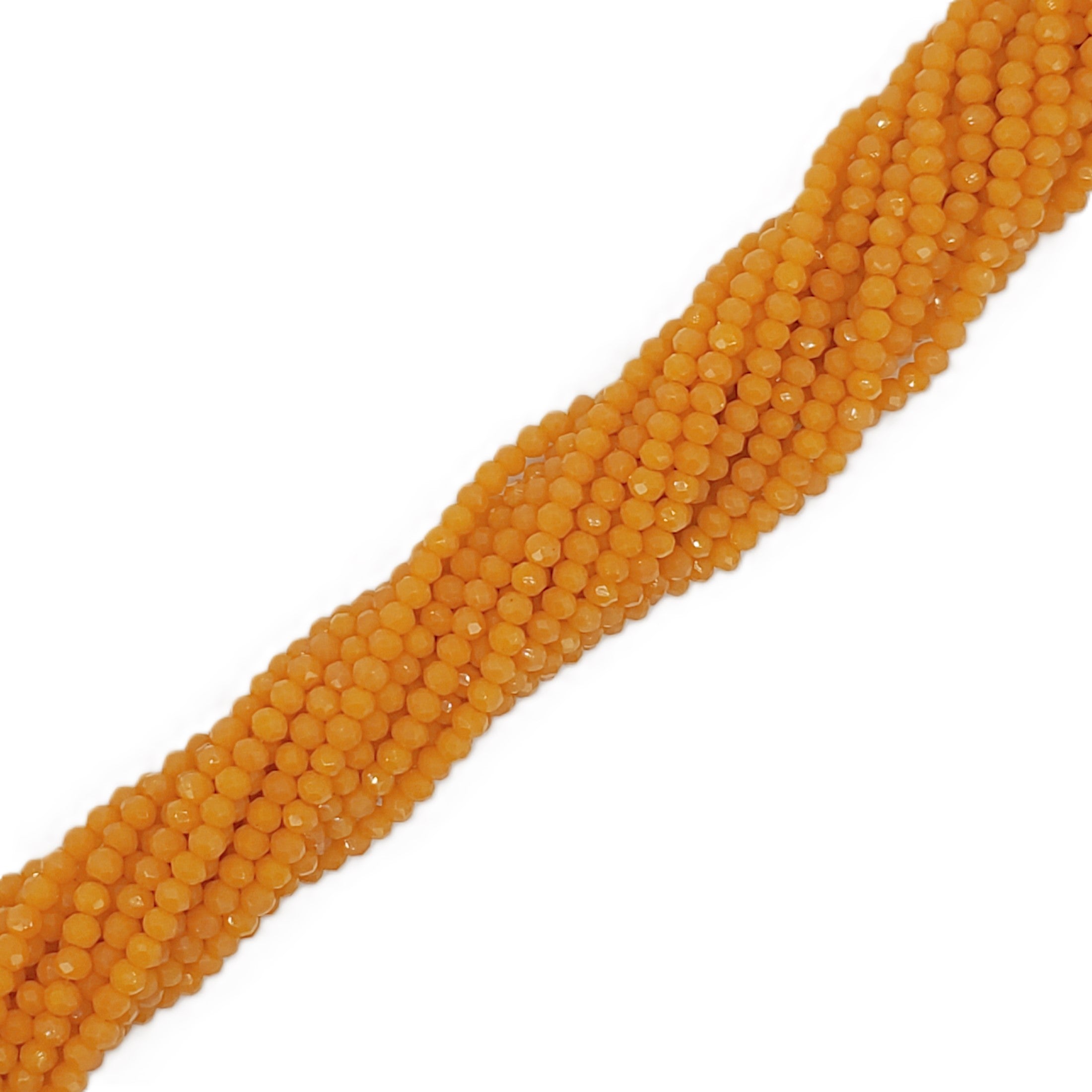 Chinese Crystal, Rondelle 2mm