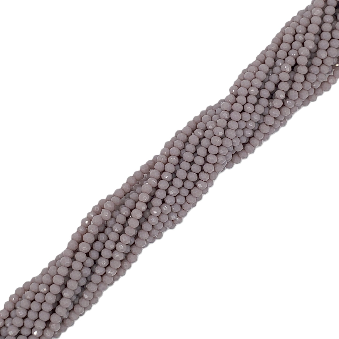 Chinese Crystal, Rondelle 2mm