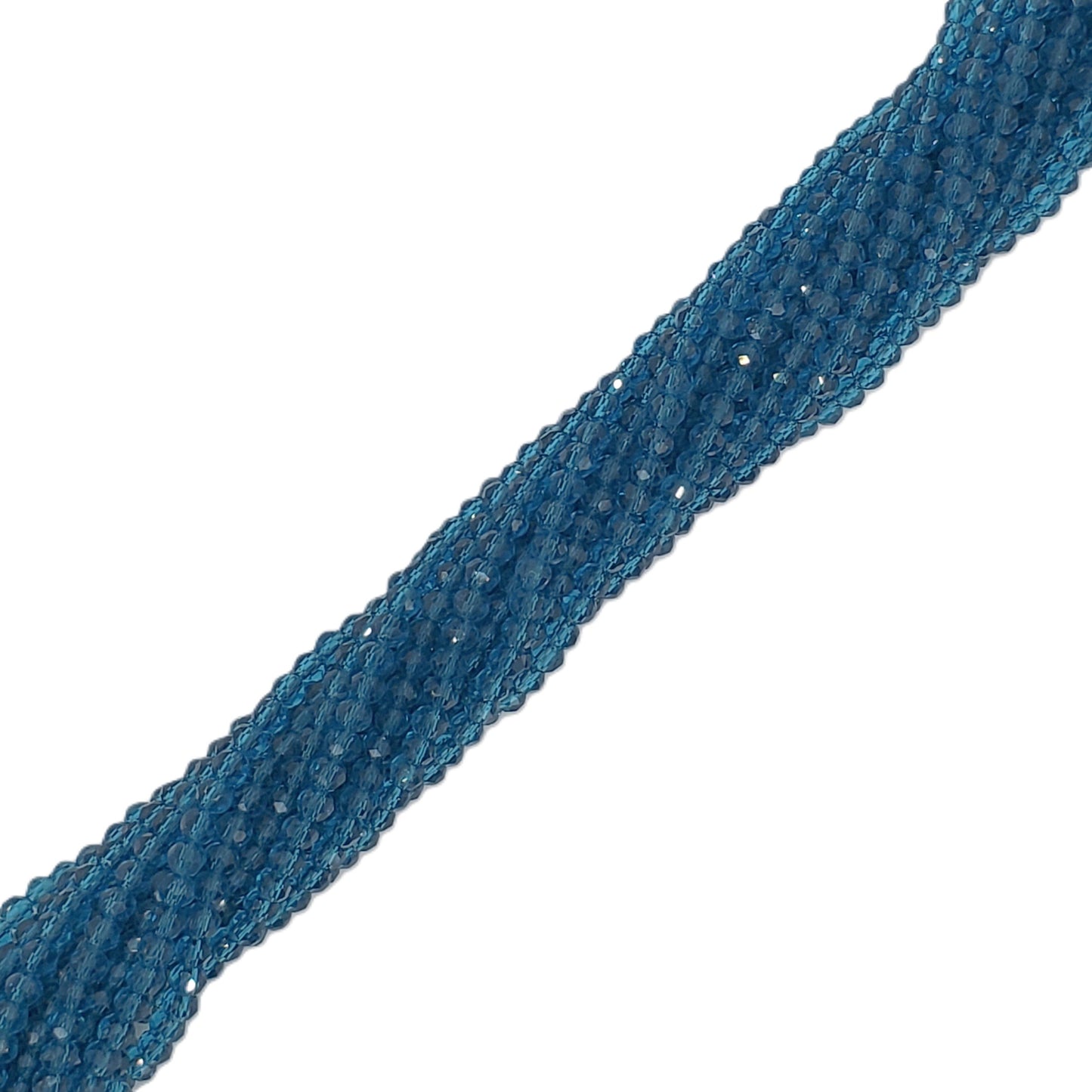 Chinese Crystal, Rondelle 2mm