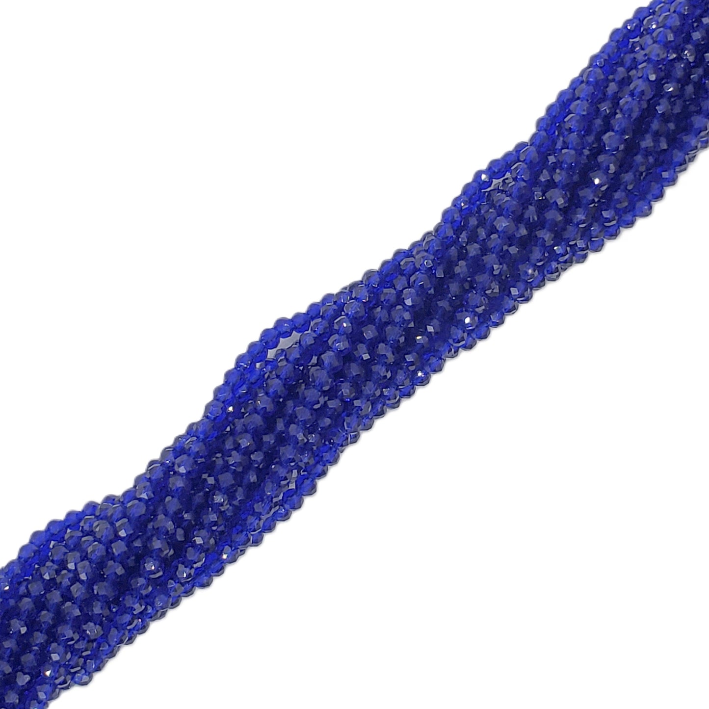 Chinese Crystal, Rondelle 2mm