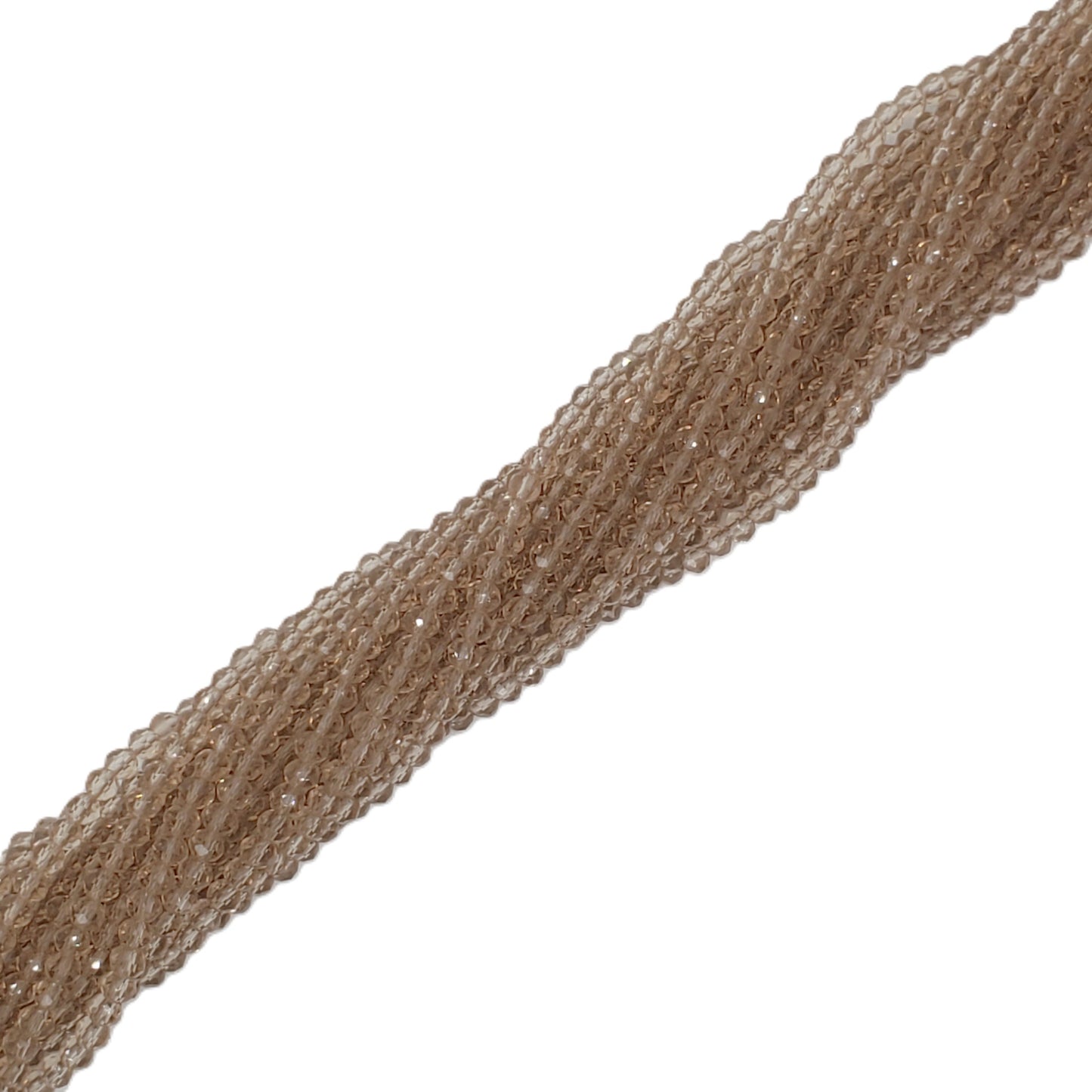 Chinese Crystal, Rondelle 2mm