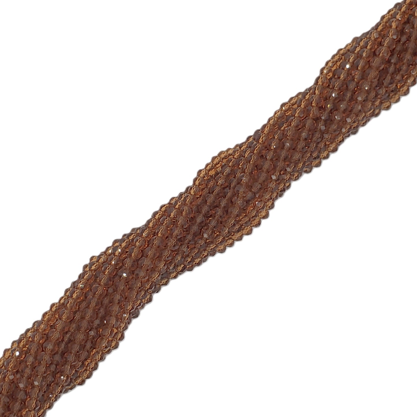 Chinese Crystal, Rondelle 2mm