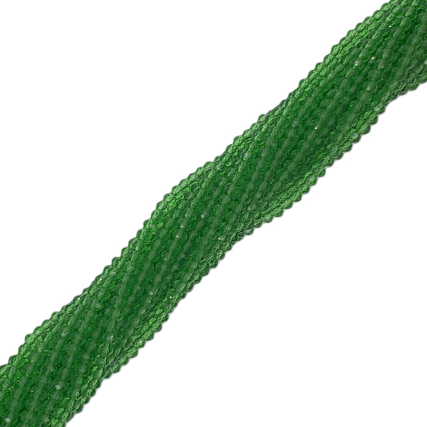 Chinese Crystal, Rondelle 2mm