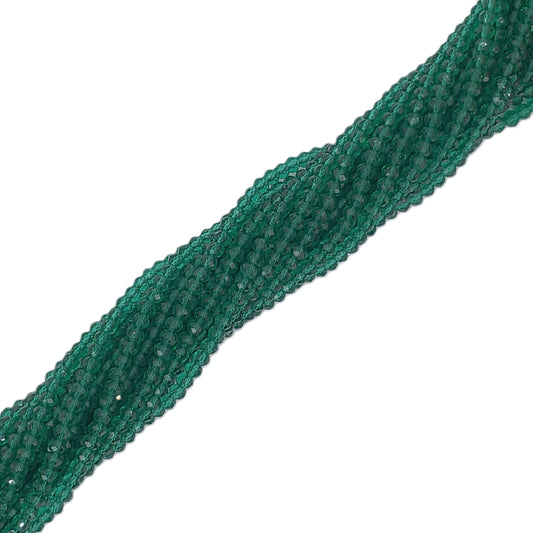 Chinese Crystal, Rondelle 2mm
