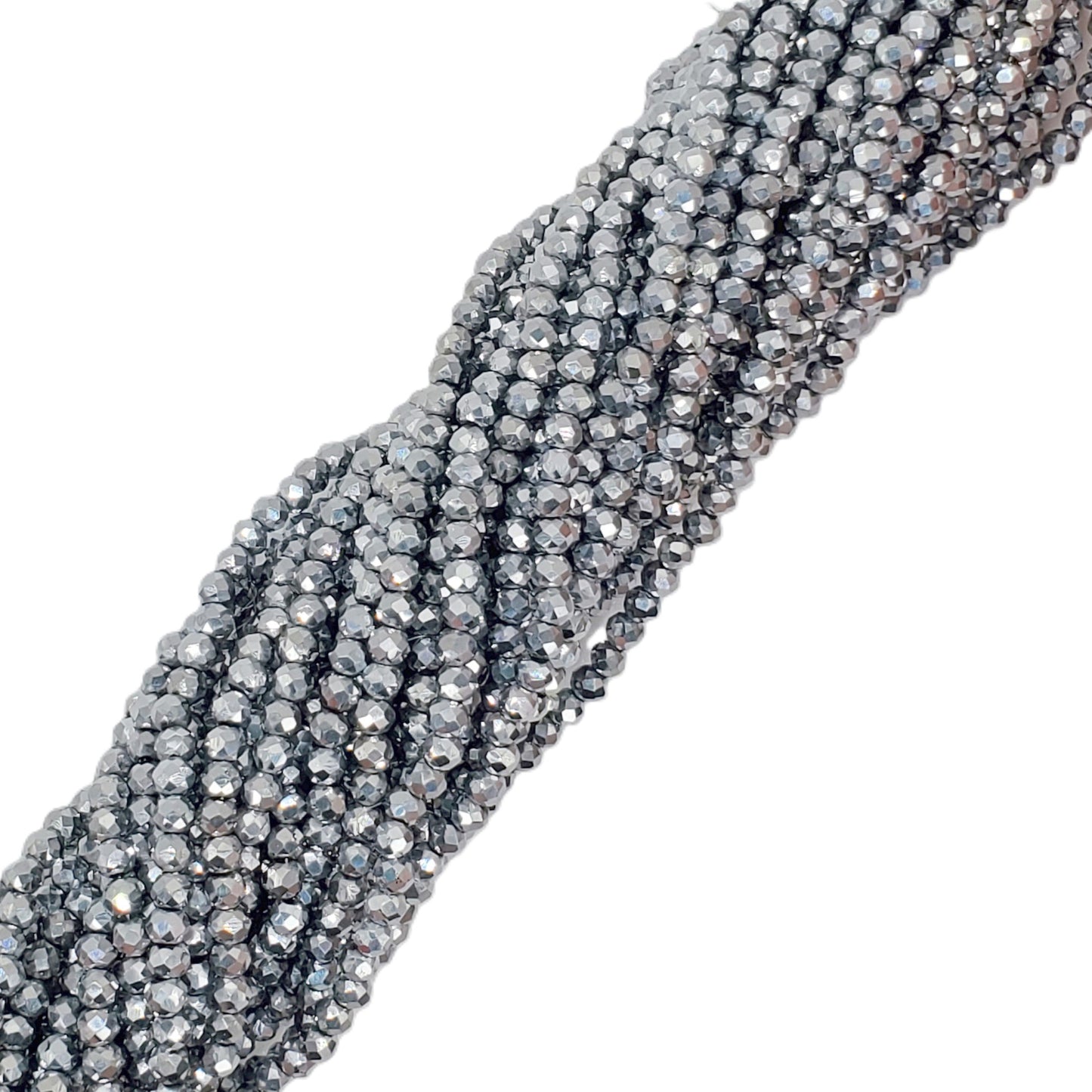 Chinese Crystal, Rondelle 3mm