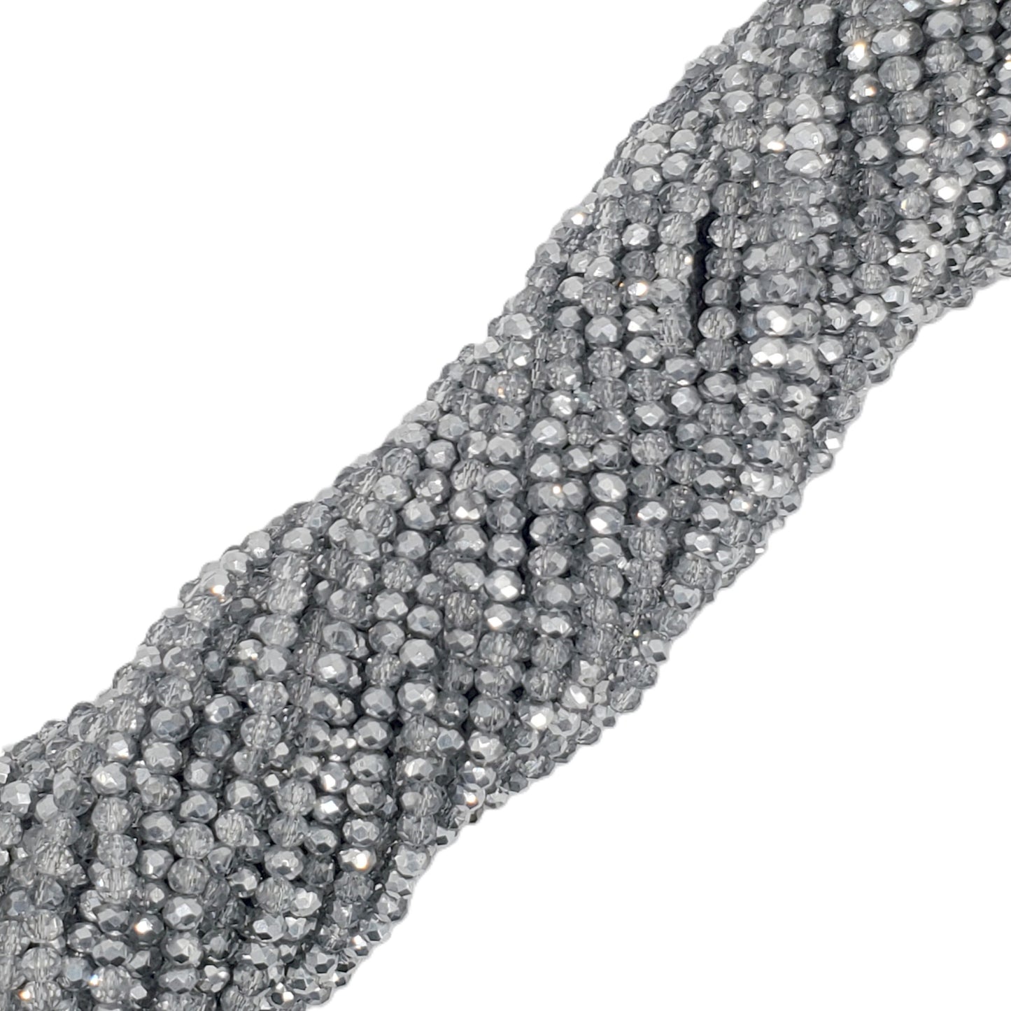 Chinese Crystal, Rondelle 3mm