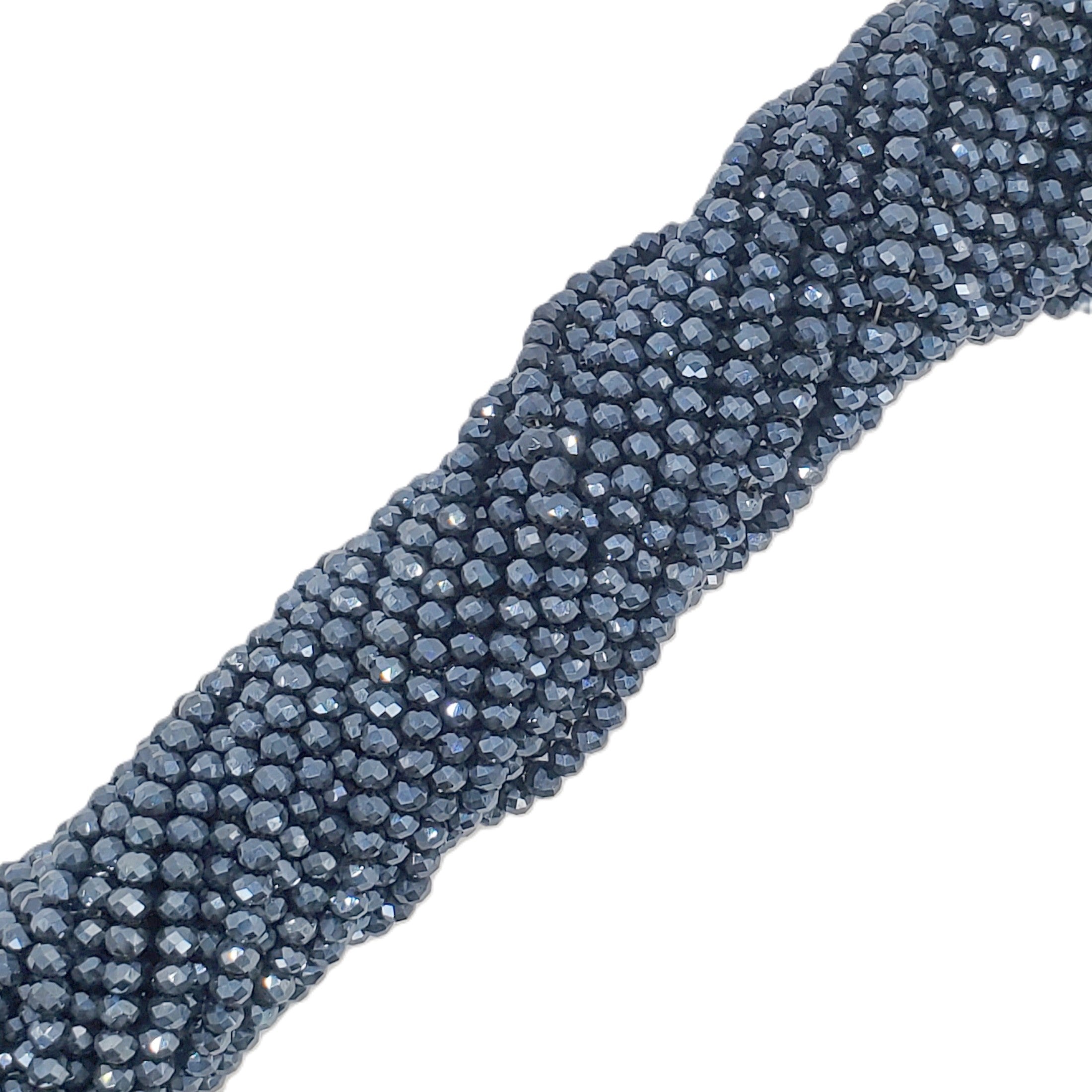 Chinese Crystal, Rondelle 3mm