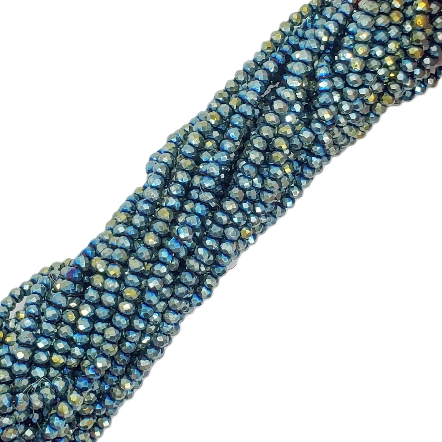 Chinese Crystal, Rondelle 3mm