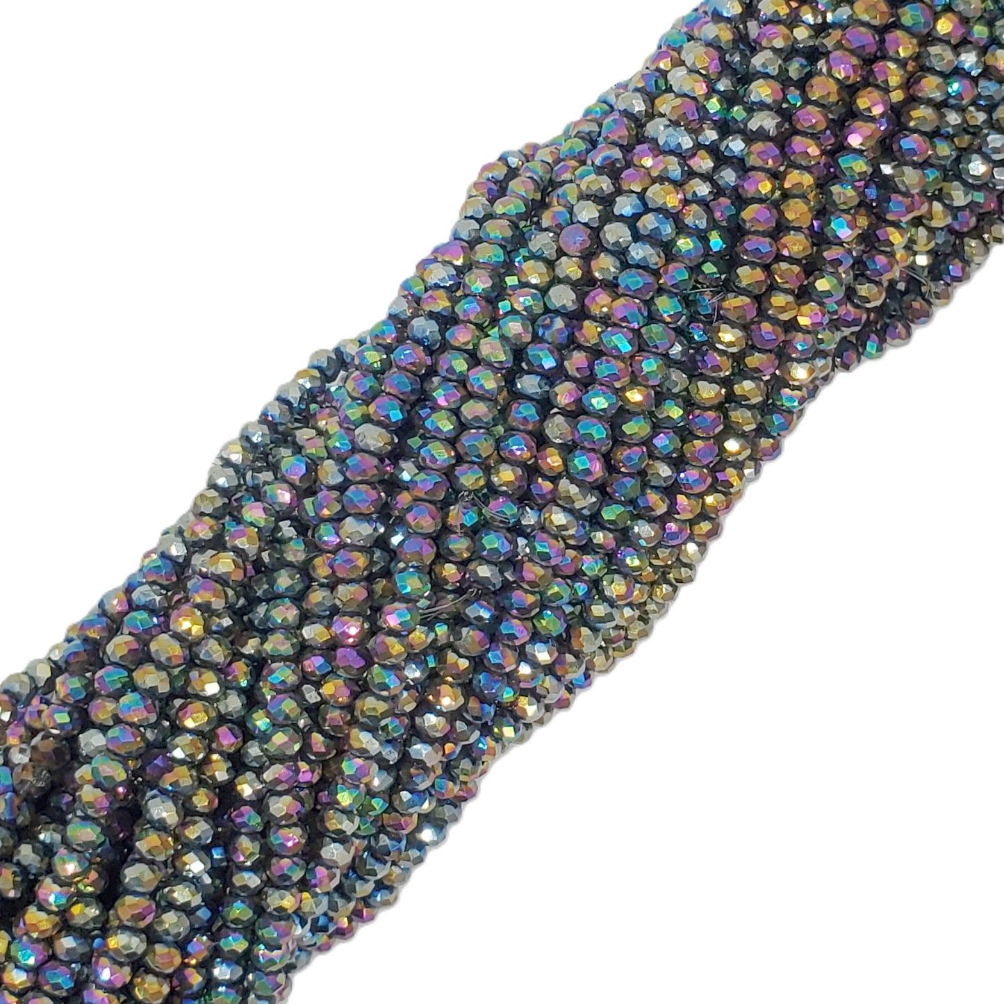 Chinese Crystal, Rondelle 3mm