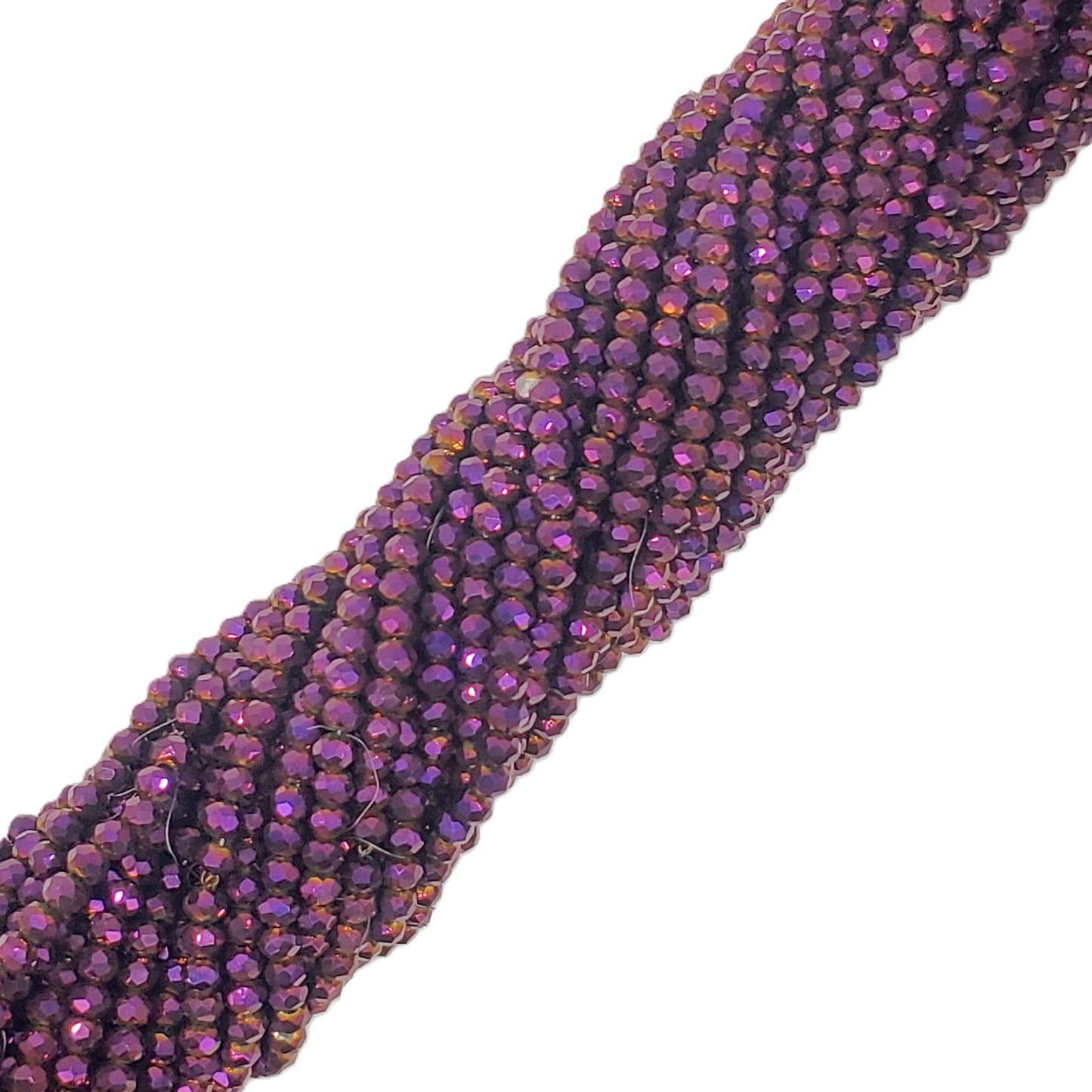 Chinese Crystal, Rondelle 3mm