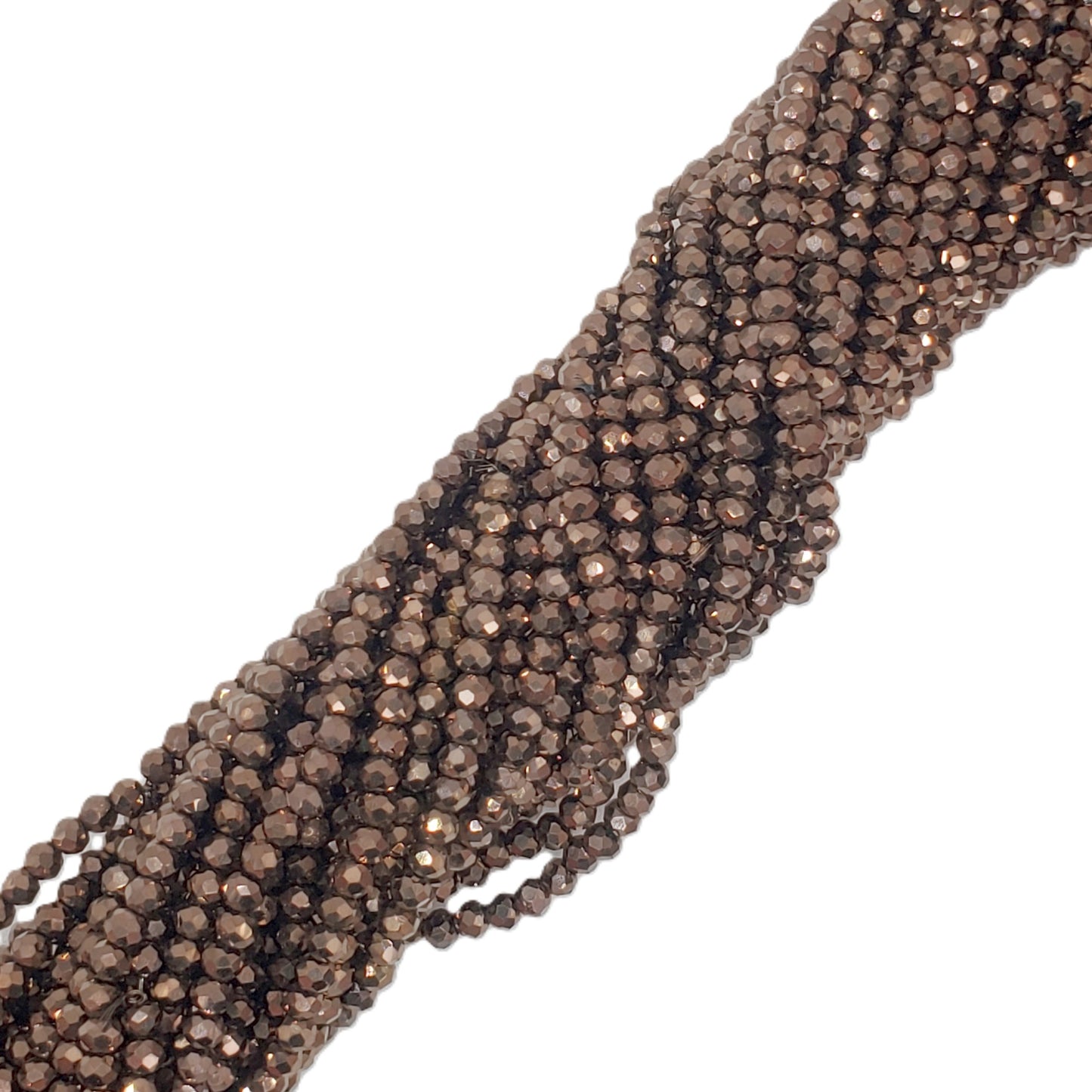 Chinese Crystal, Rondelle 3mm