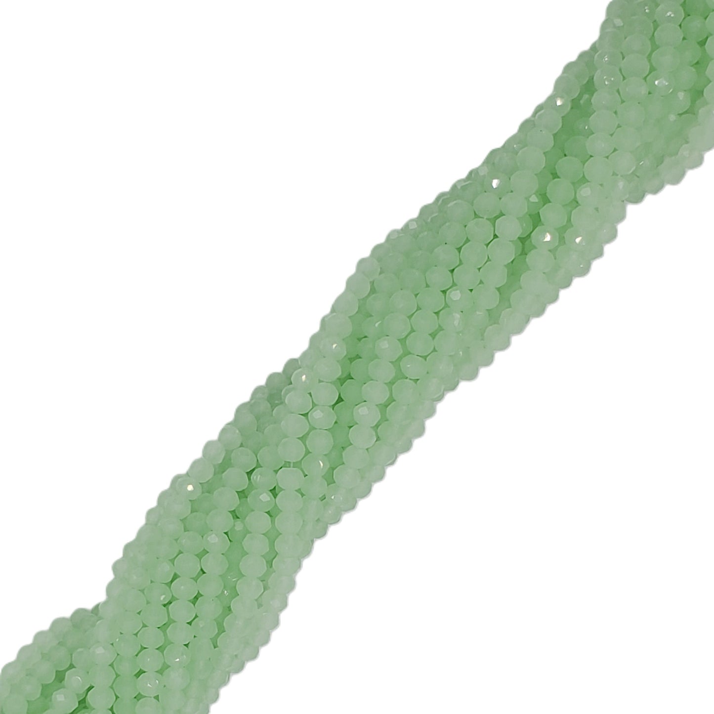 Chinese Crystal, Rondelle 3mm