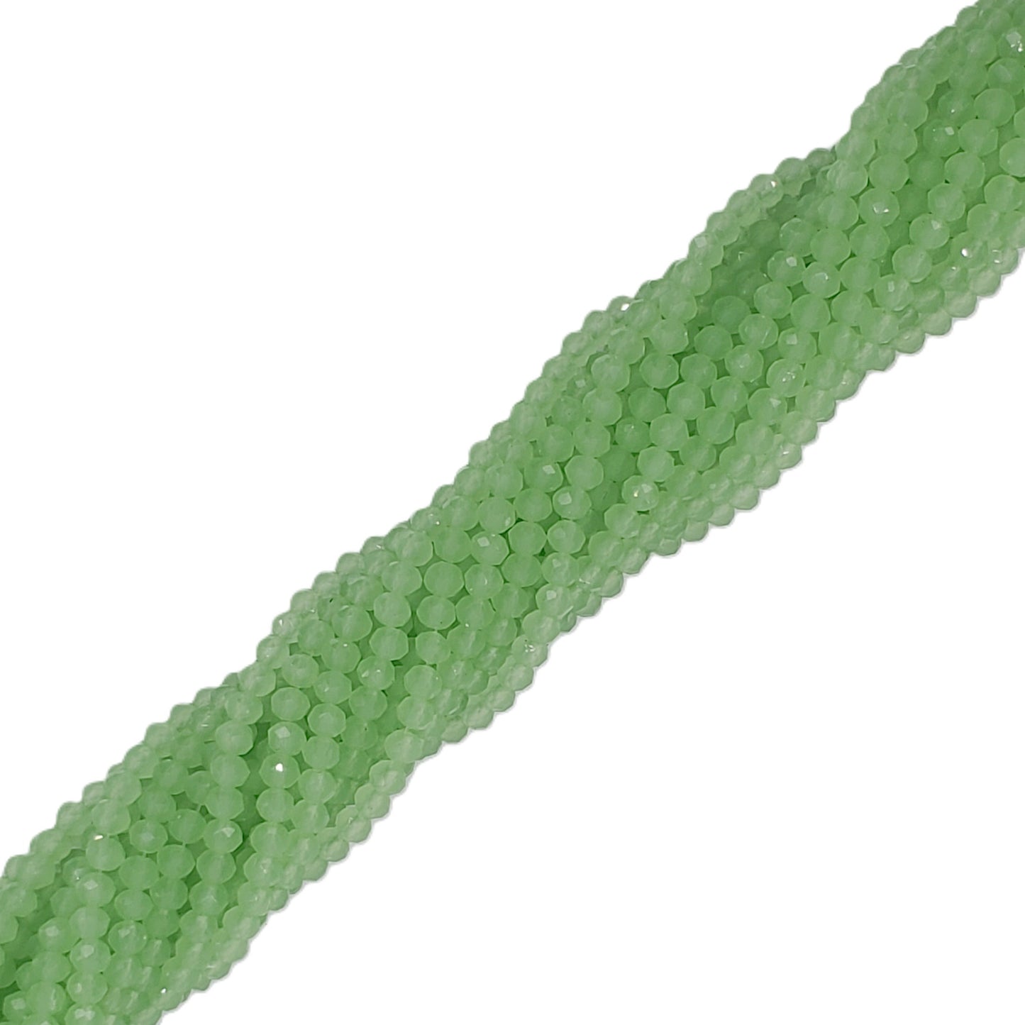 Chinese Crystal, Rondelle 3mm