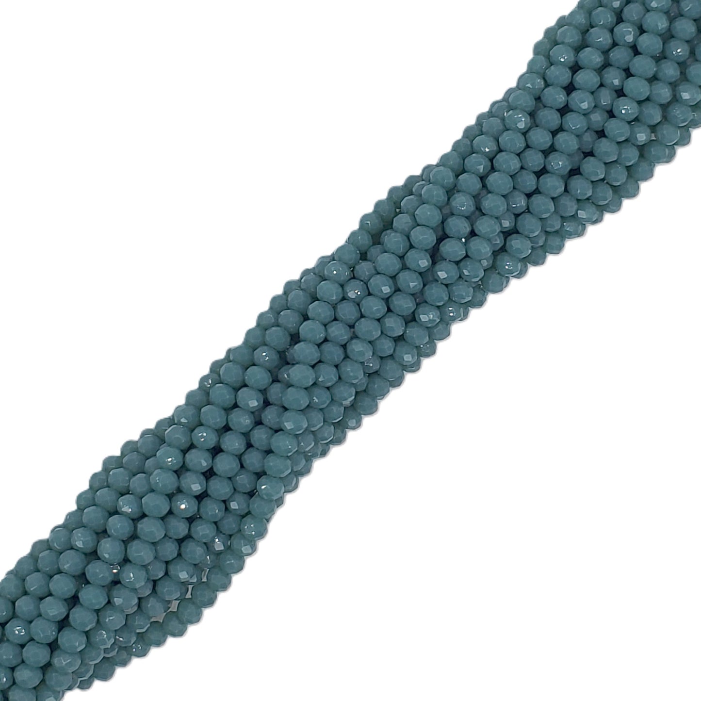 Chinese Crystal, Rondelle 3mm