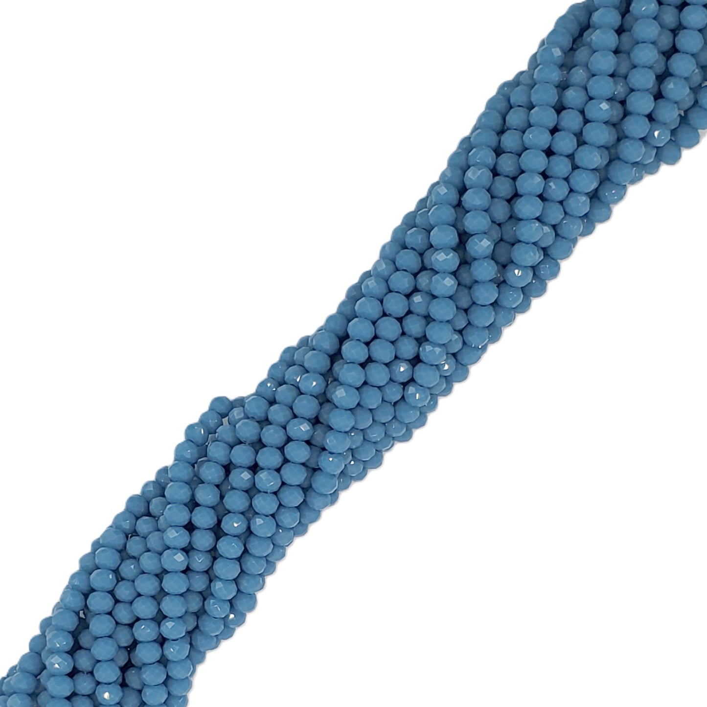 Chinese Crystal, Rondelle 3mm