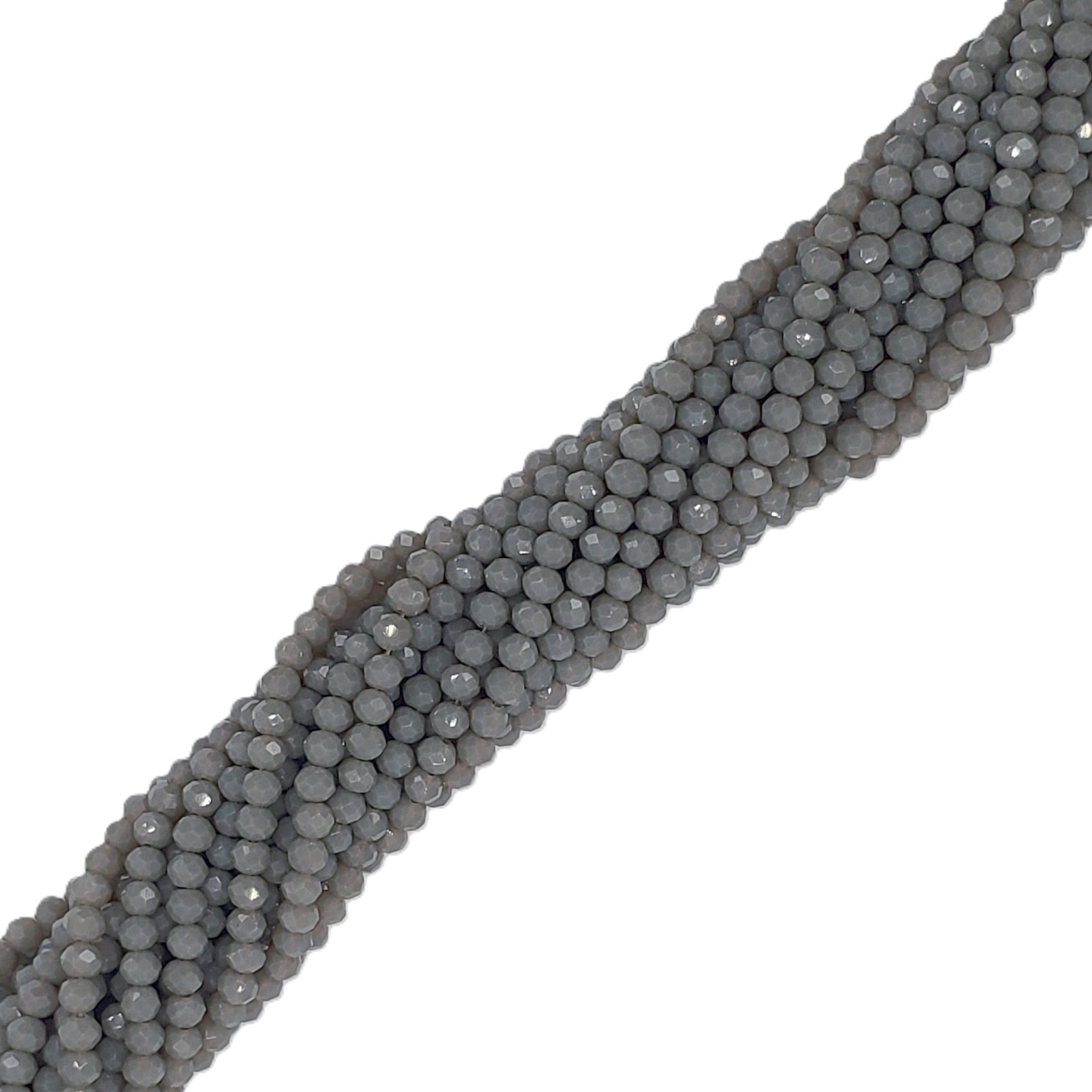 Chinese Crystal, Rondelle 3mm