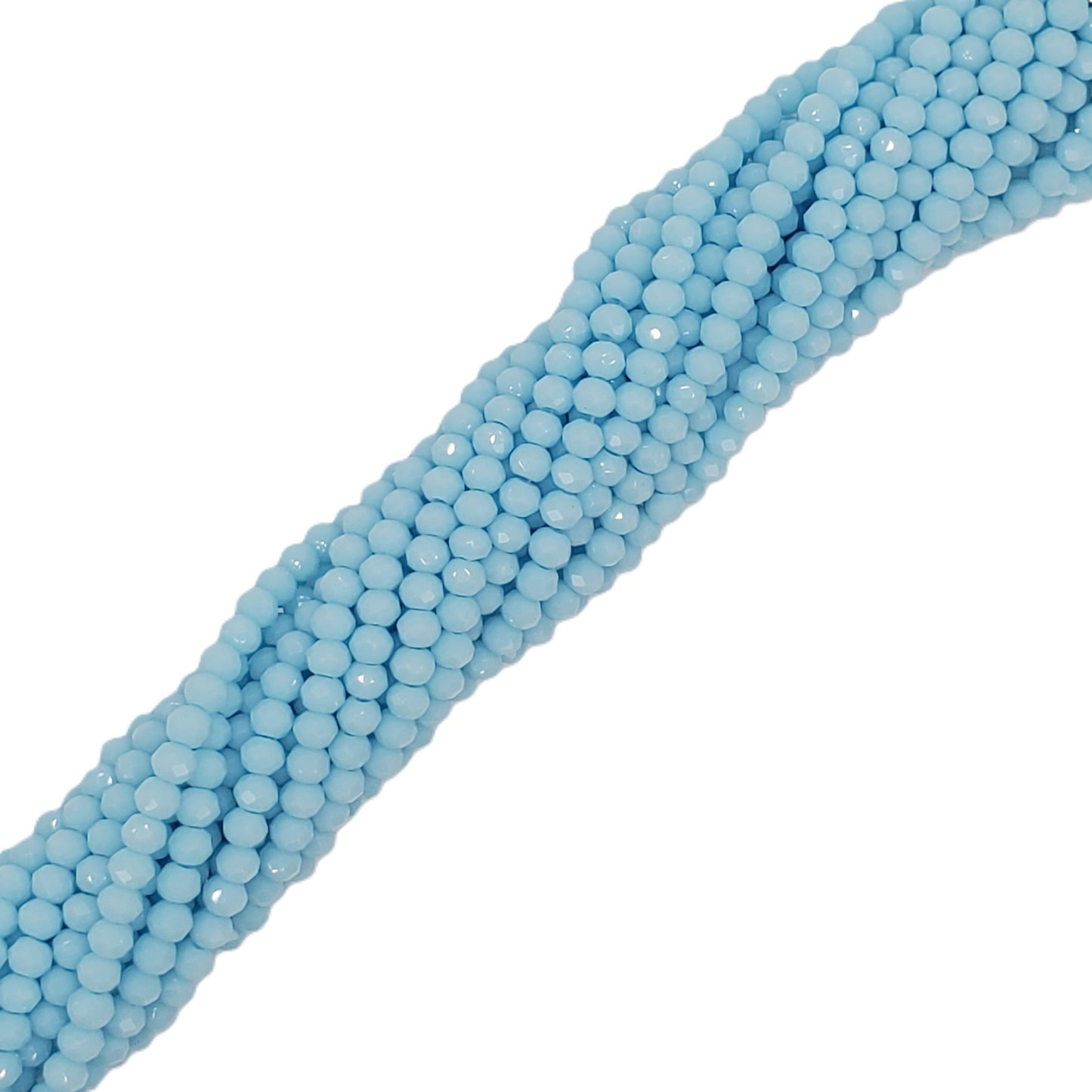 Chinese Crystal, Rondelle 3mm
