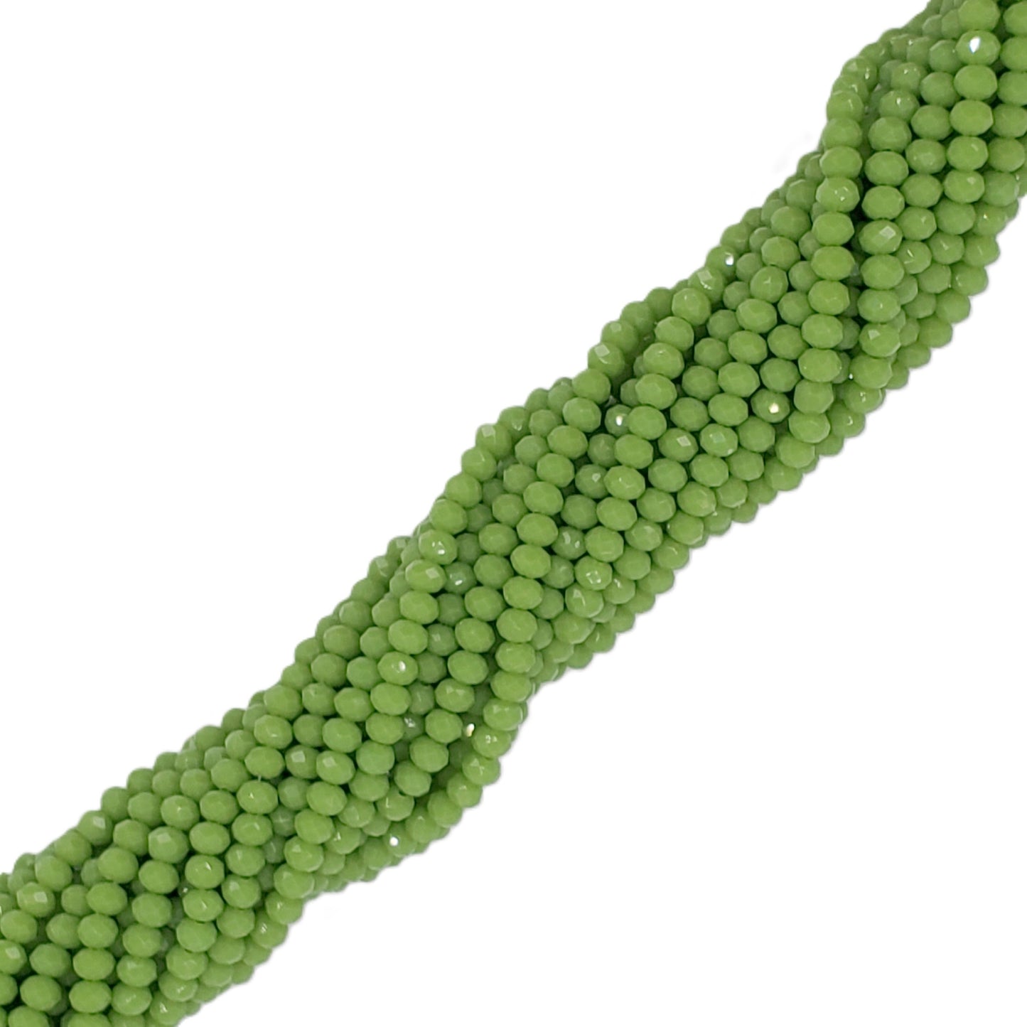 Chinese Crystal, Rondelle 3mm