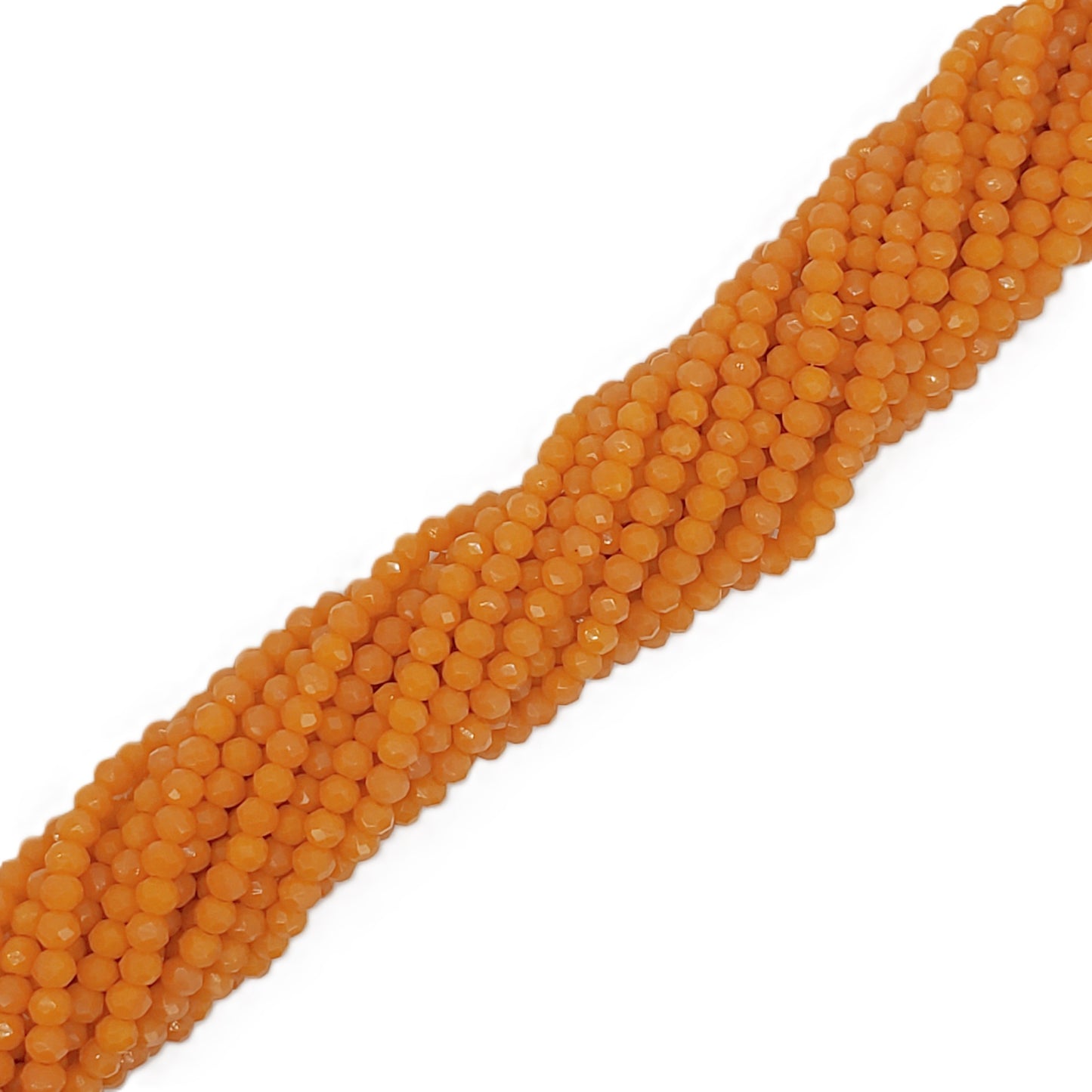 Chinese Crystal, Rondelle 3mm