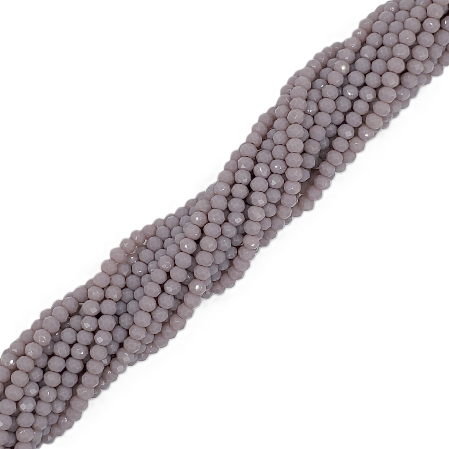 Chinese Crystal, Rondelle 3mm