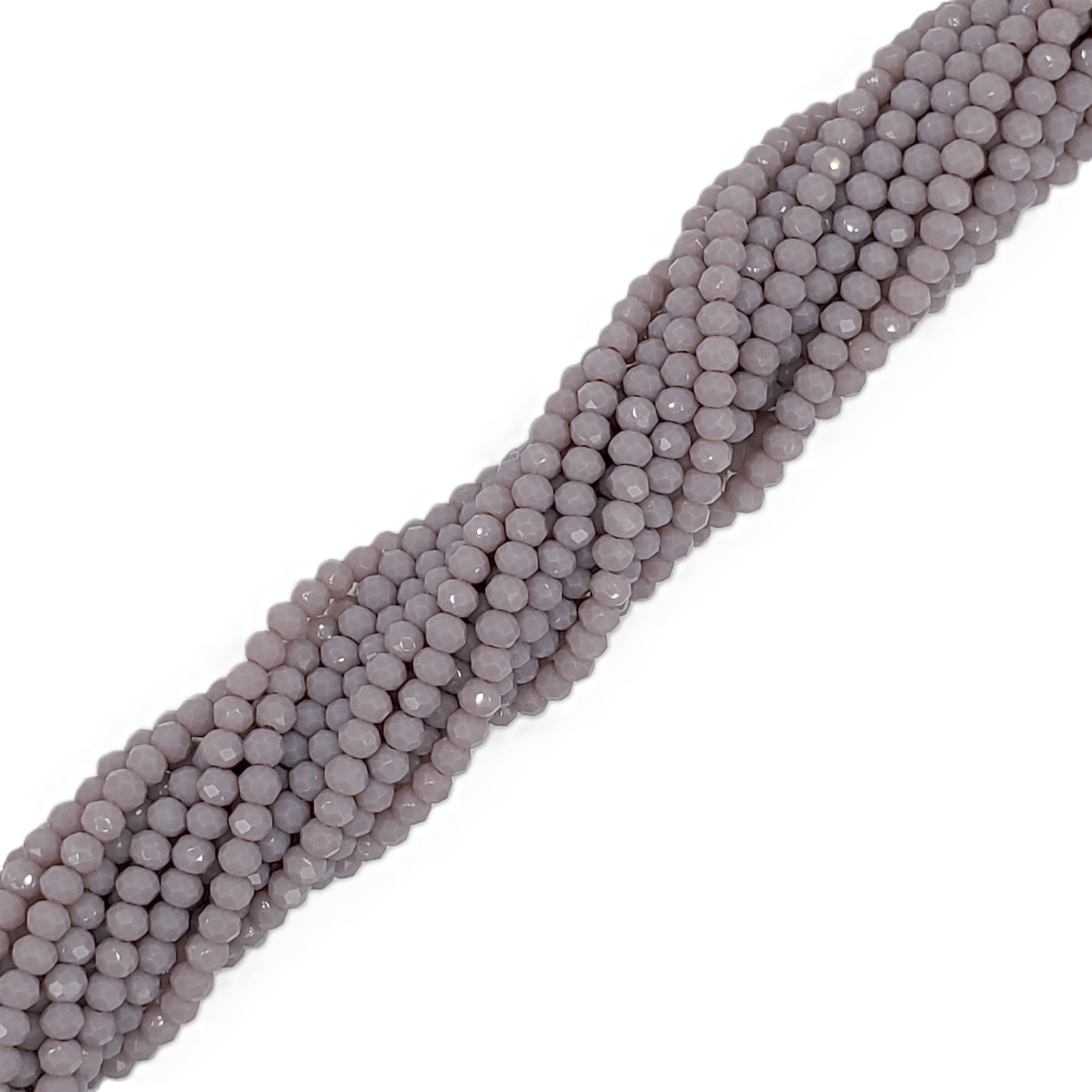 Chinese Crystal, Rondelle 3mm