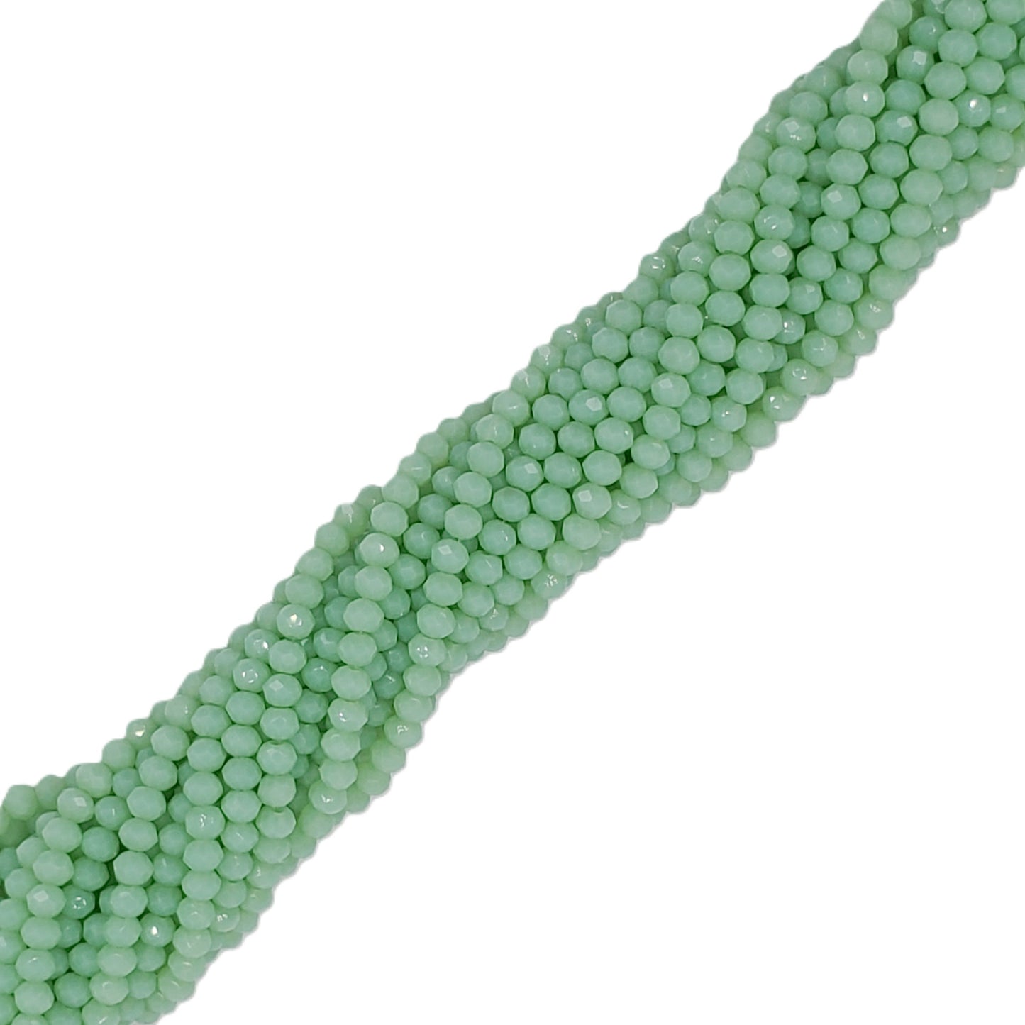 Chinese Crystal, Rondelle 3mm