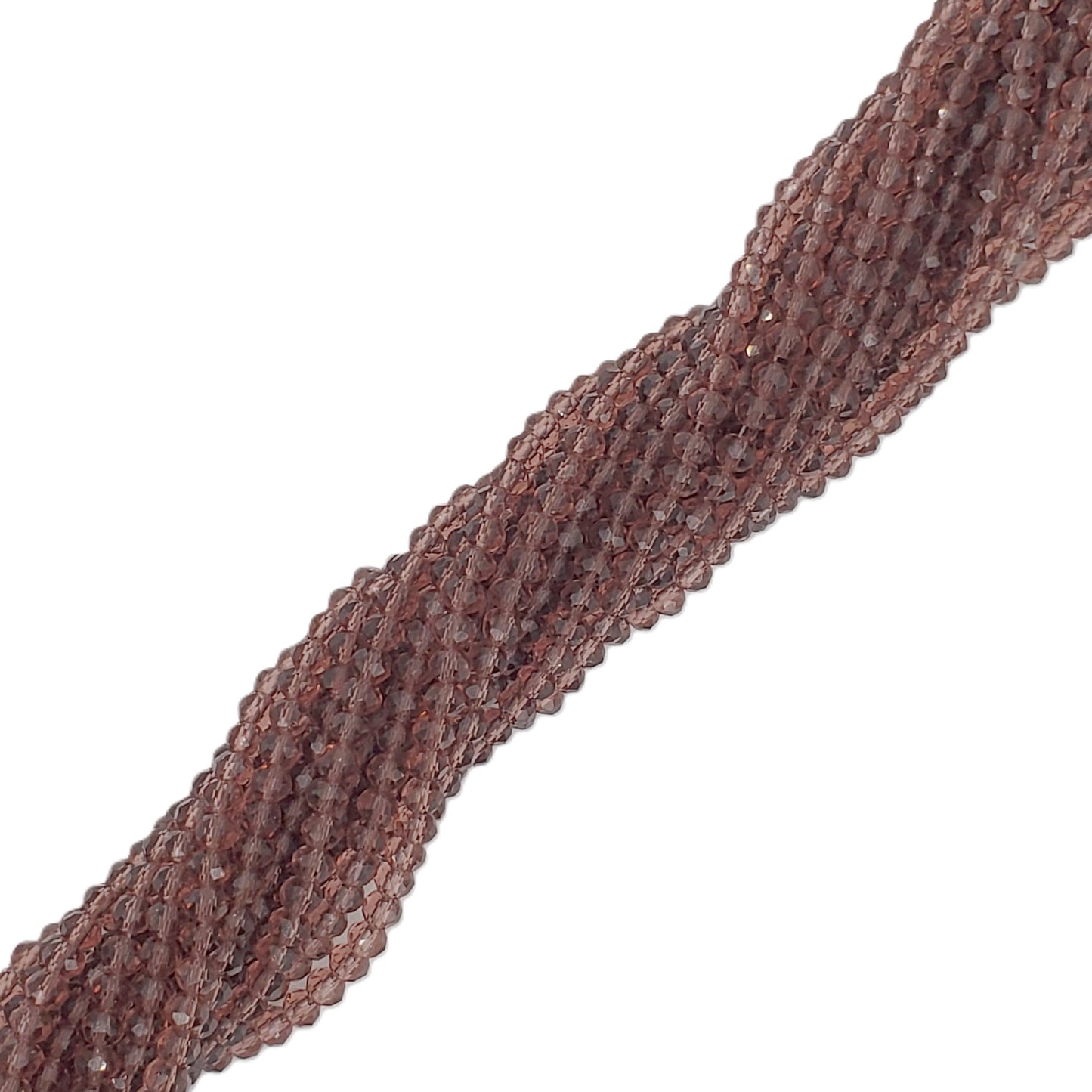 Chinese Crystal, Rondelle 3mm