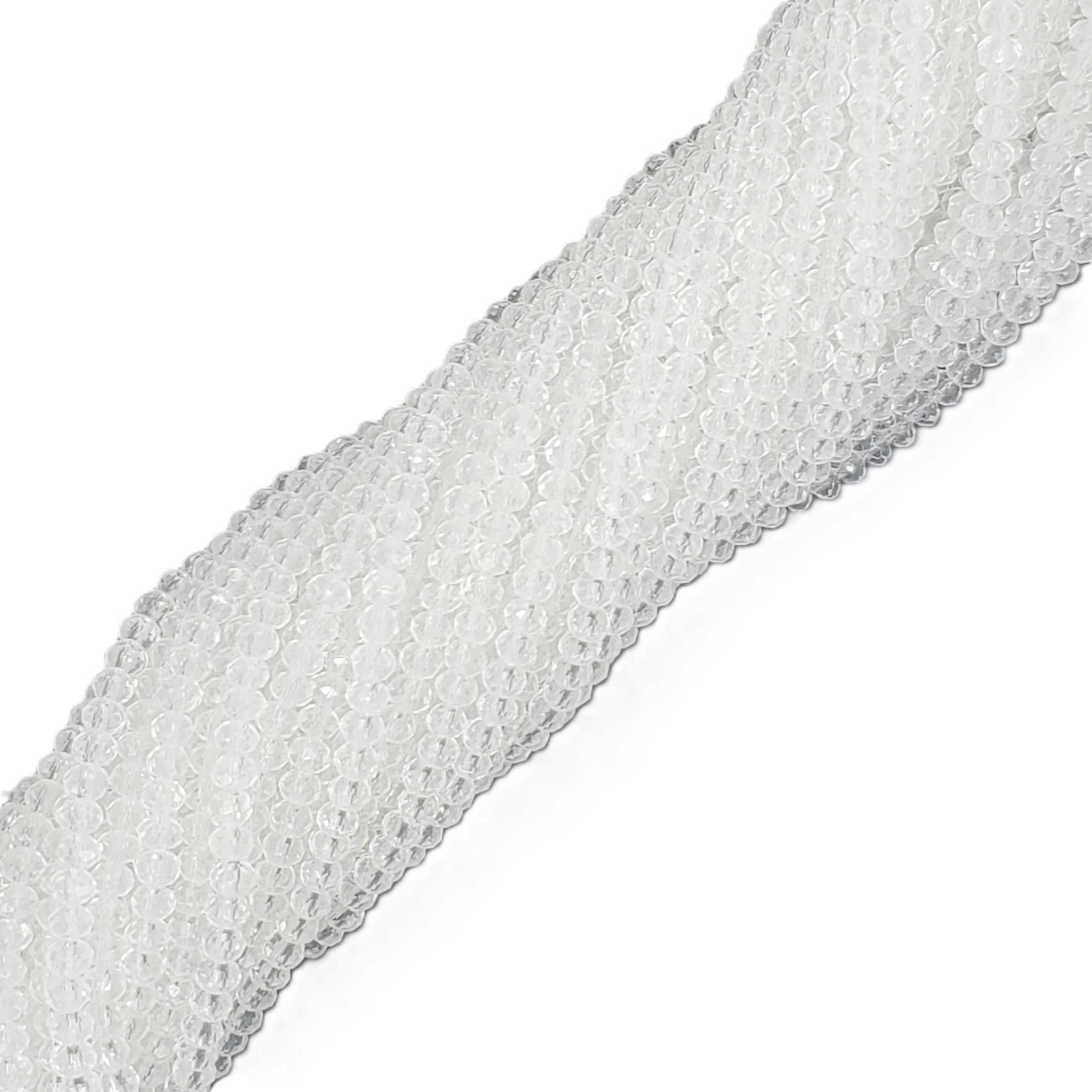 Chinese Crystal, Rondelle 3mm