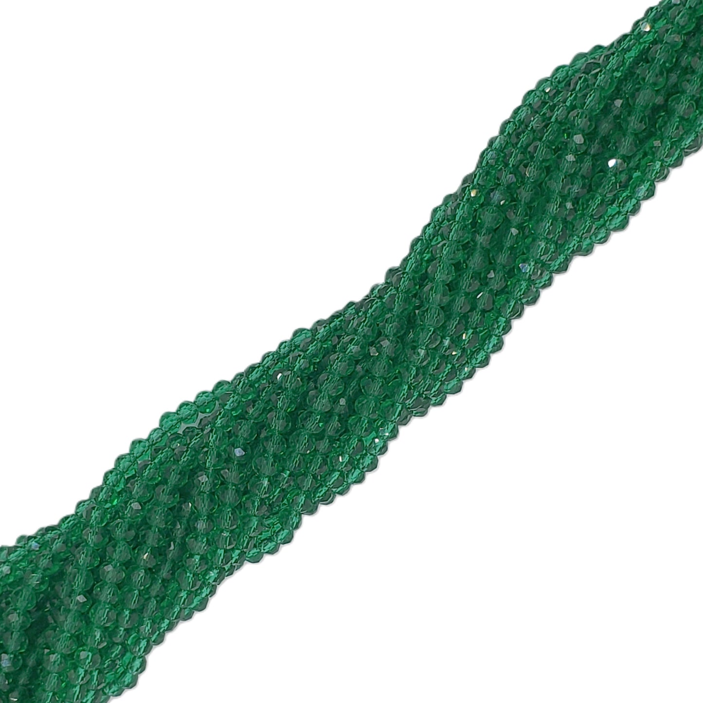 Chinese Crystal, Rondelle 3mm