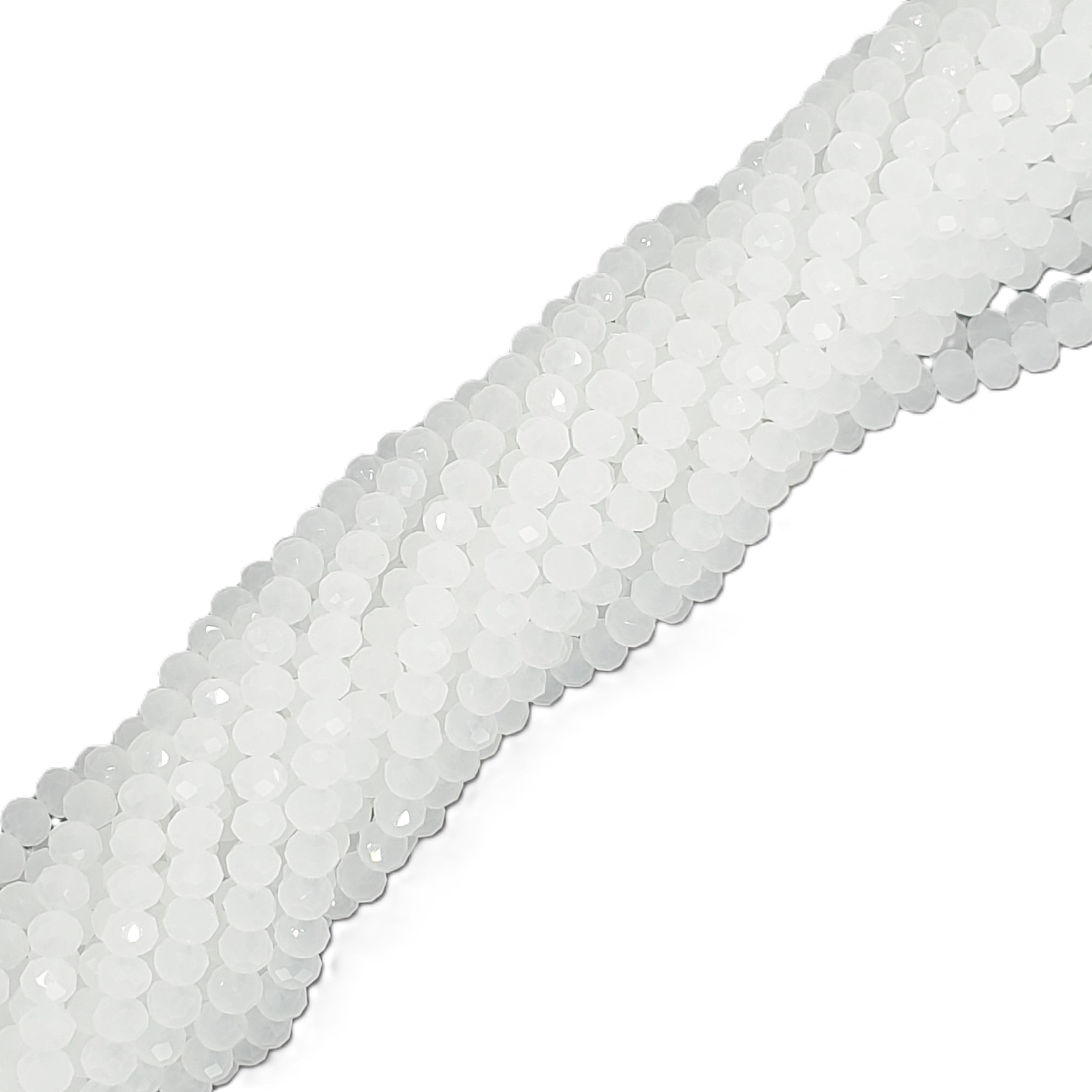 Chinese Crystal, Rondelle 4mm