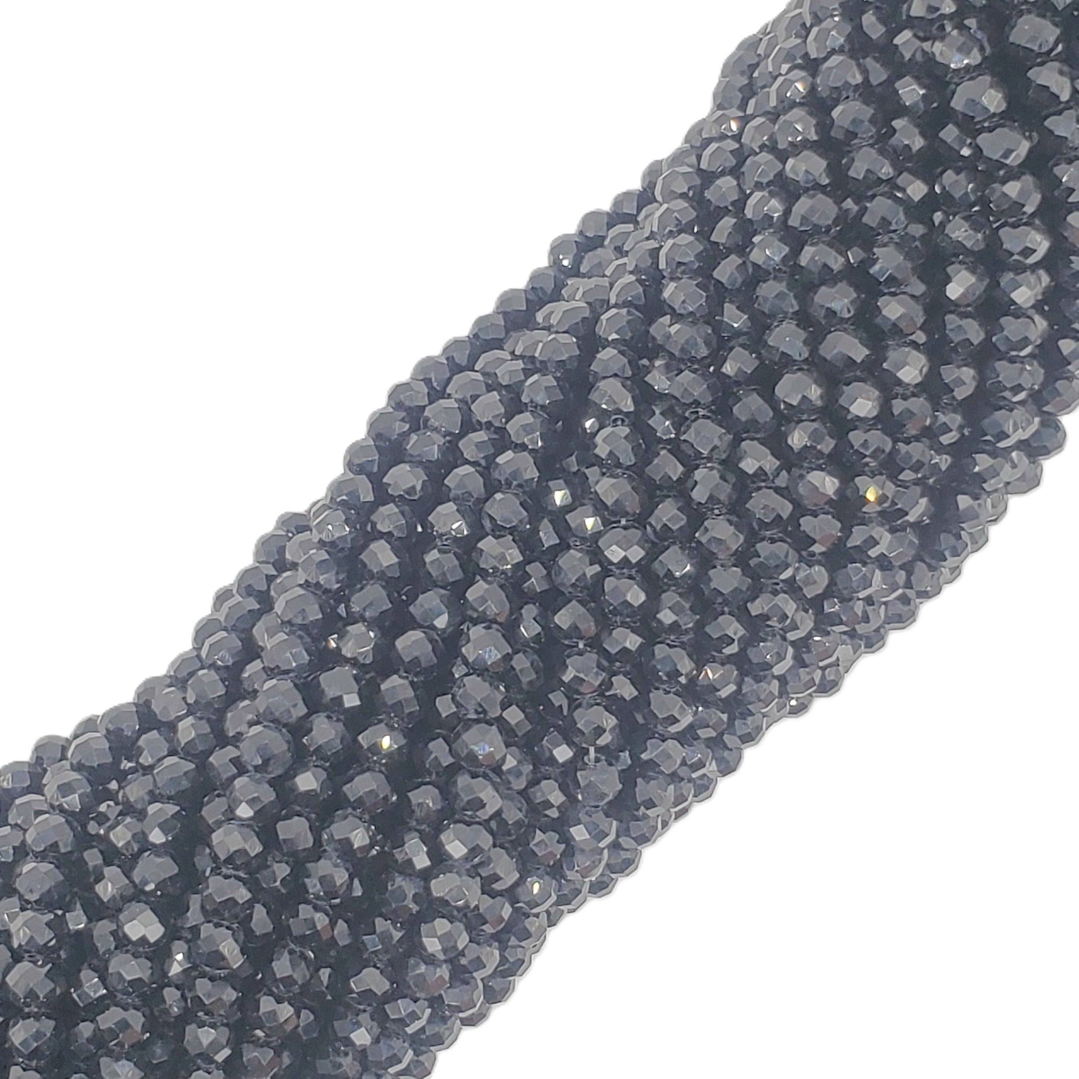 Chinese Crystal, Rondelle 4mm