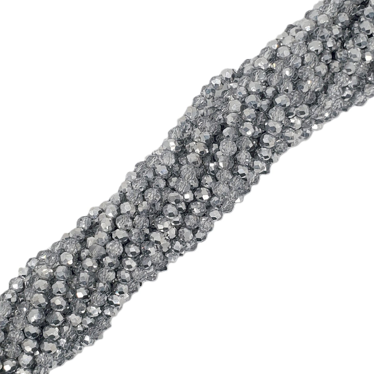 Chinese Crystal, Rondelle 4mm