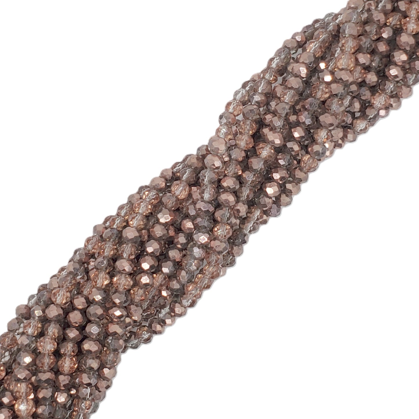 Chinese Crystal, Rondelle 4mm