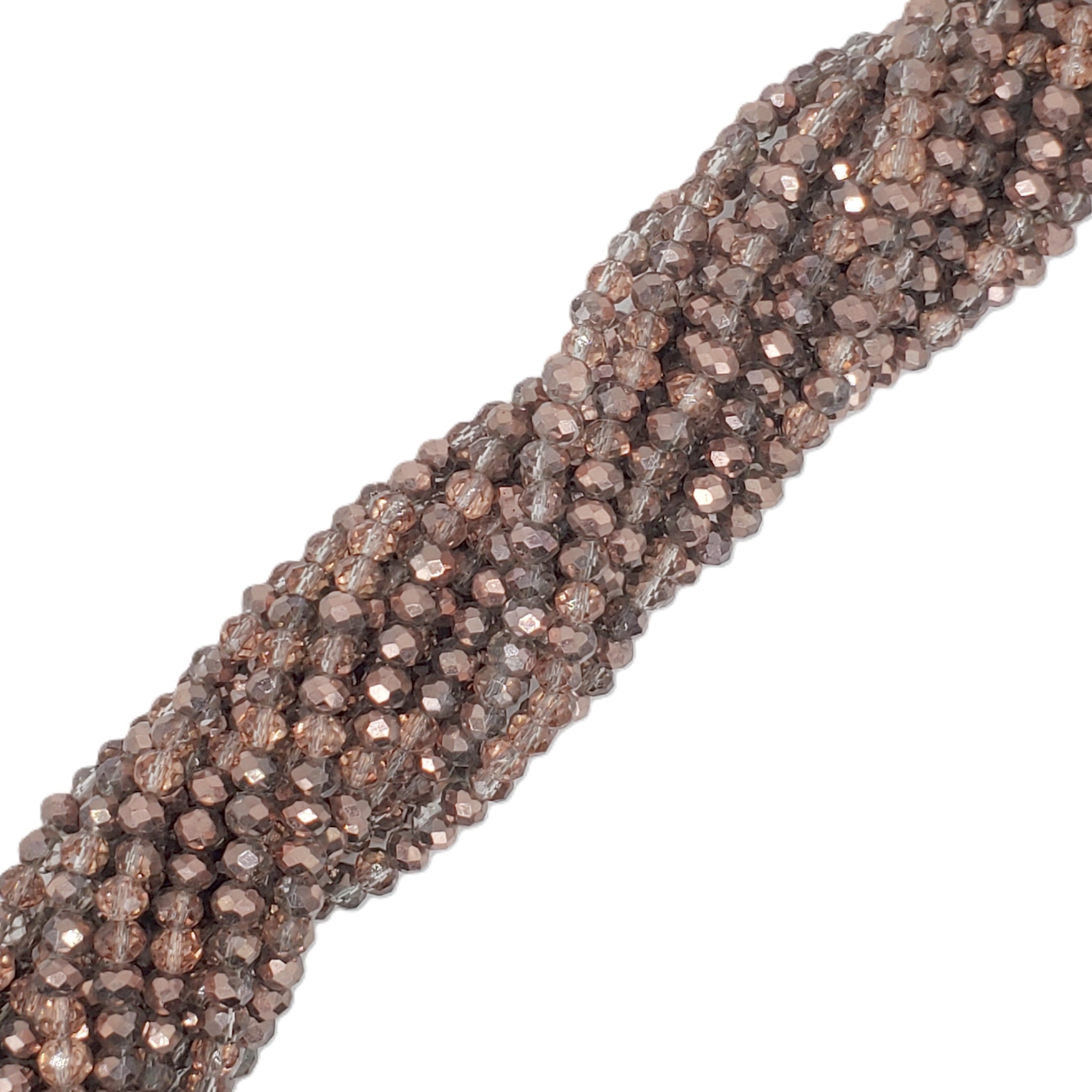 Chinese Crystal, Rondelle 4mm