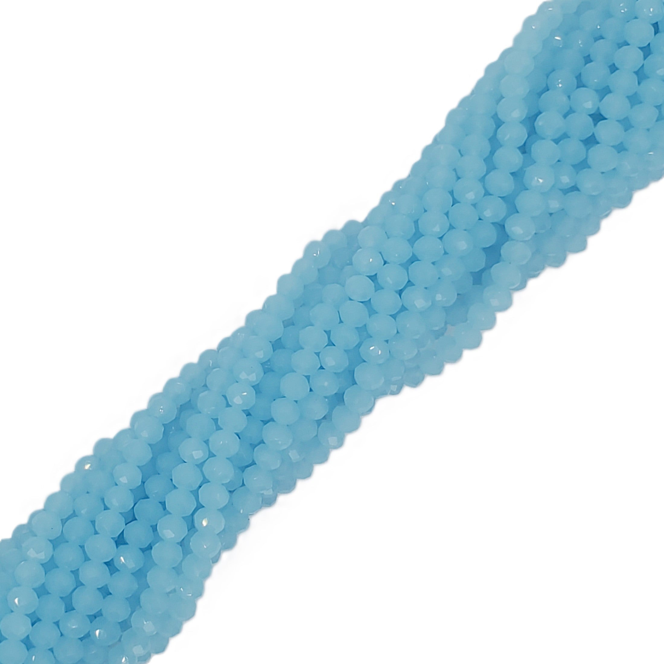 Chinese Crystal, Rondelle 4mm