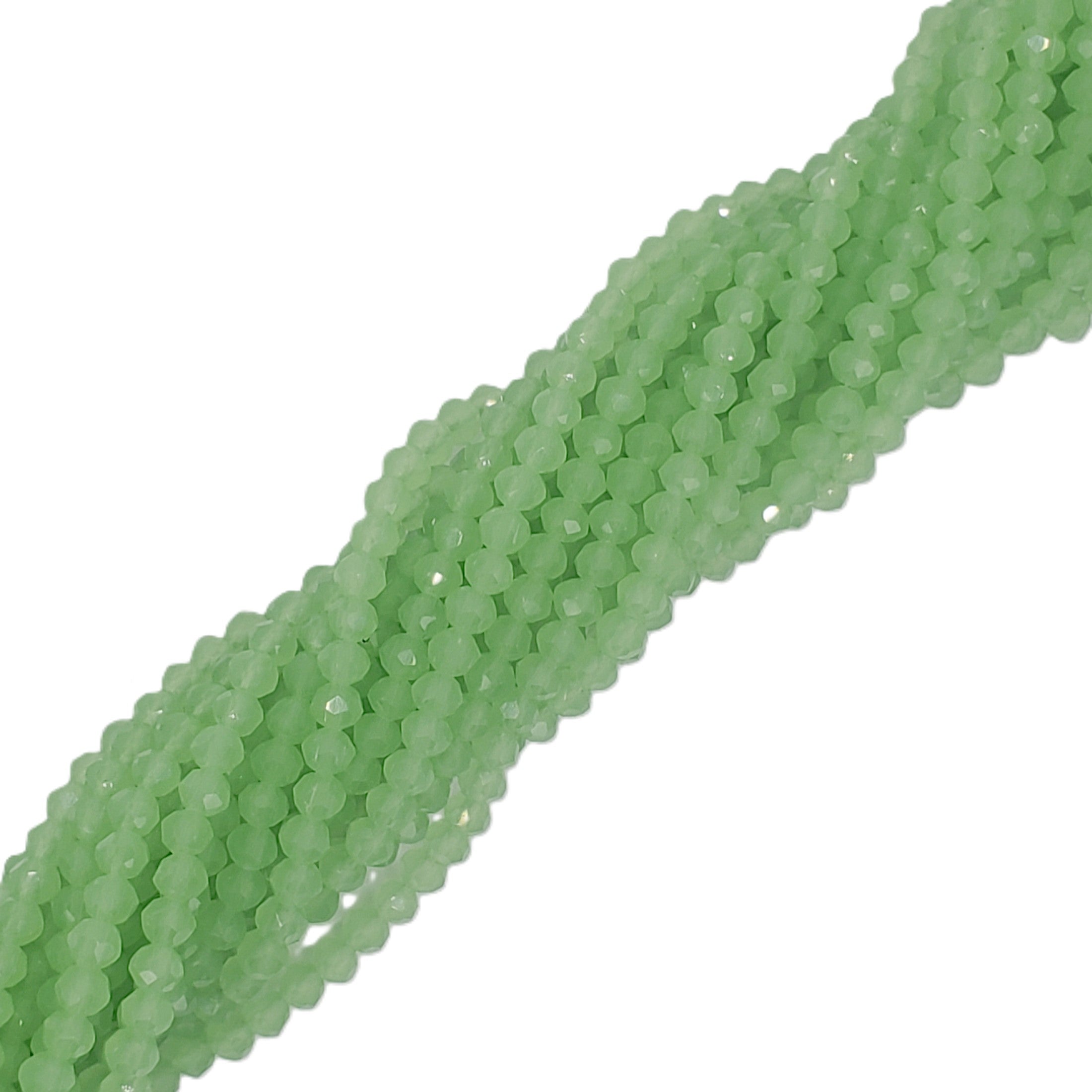 Chinese Crystal, Rondelle 4mm