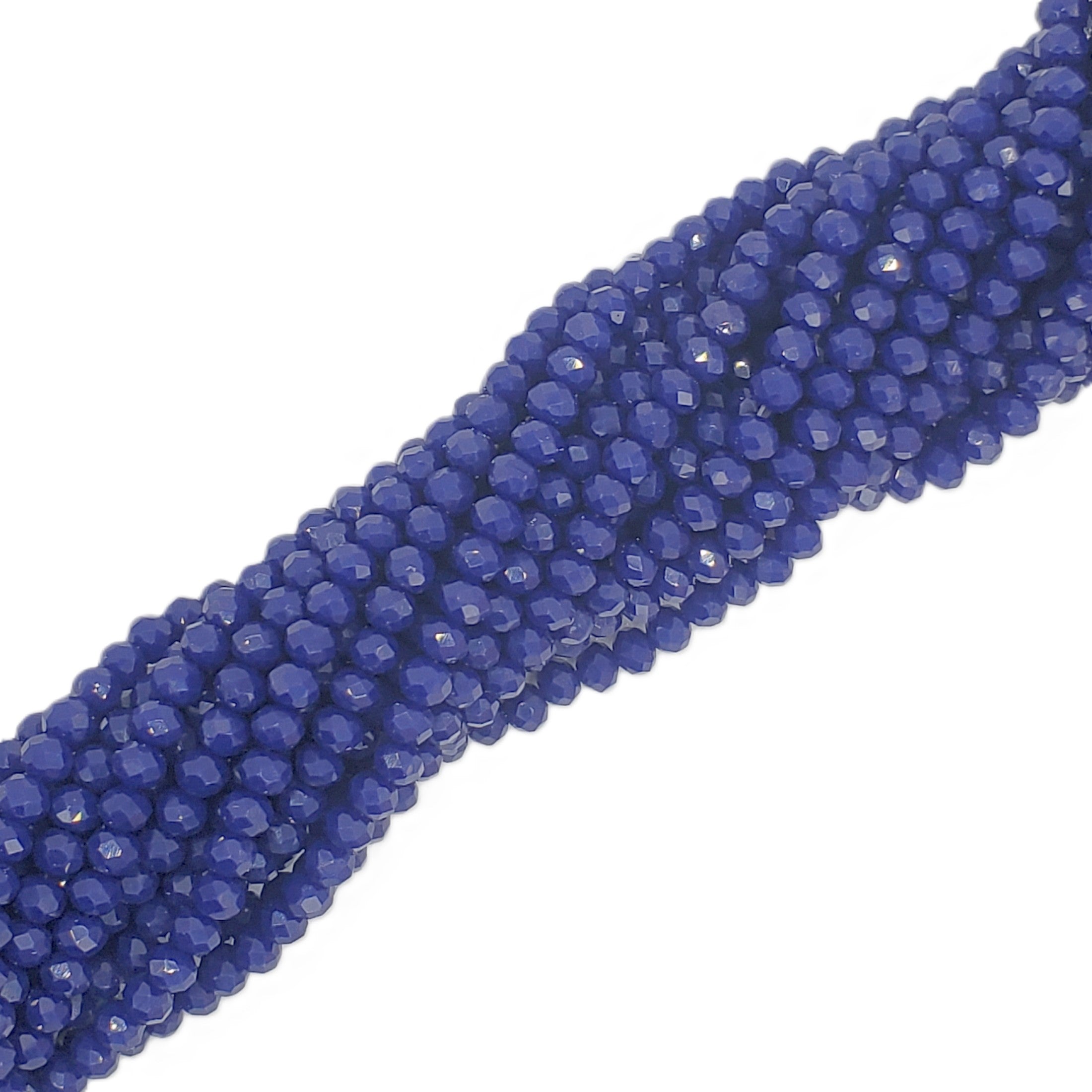 Chinese Crystal, Rondelle 4mm