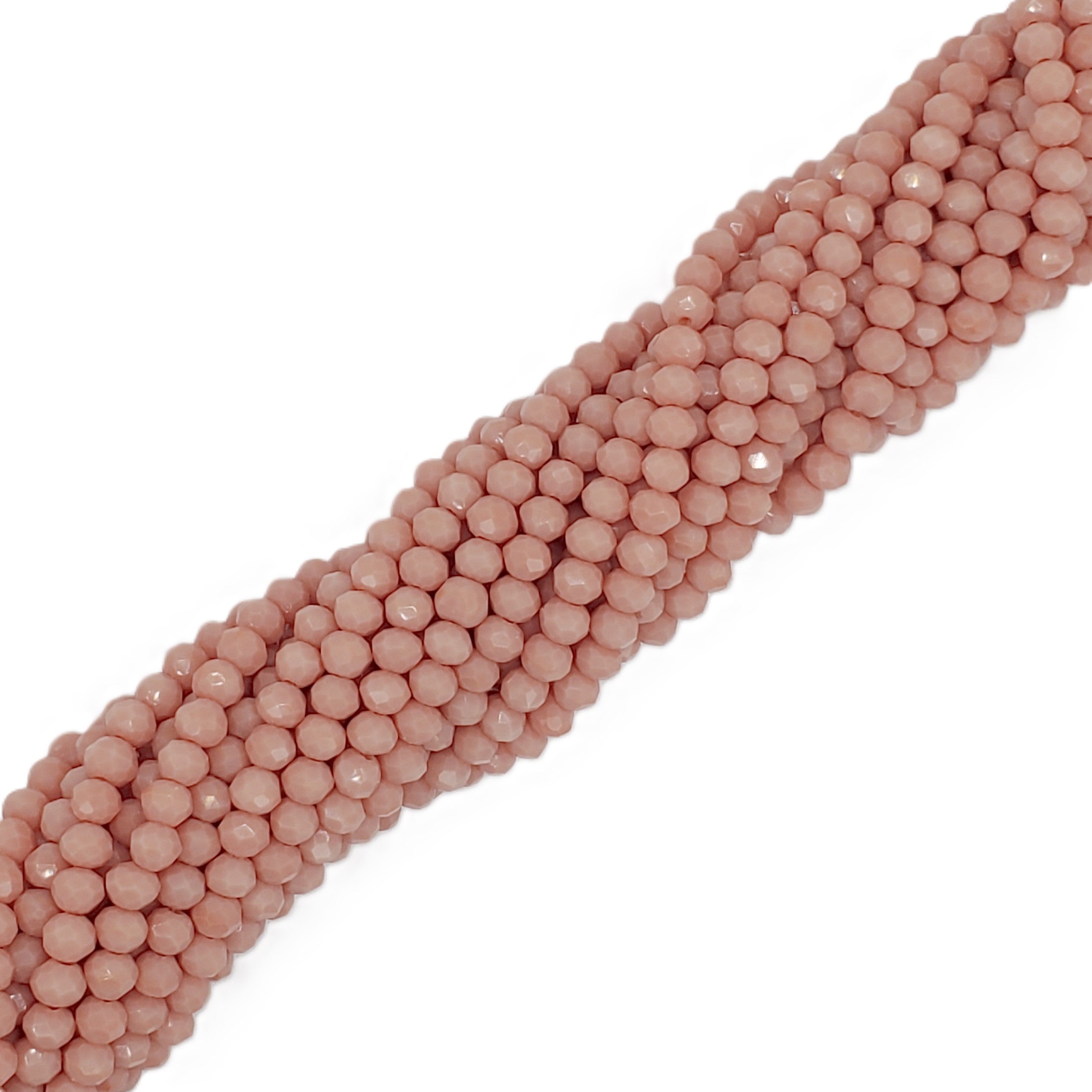 Chinese Crystal, Rondelle 4mm