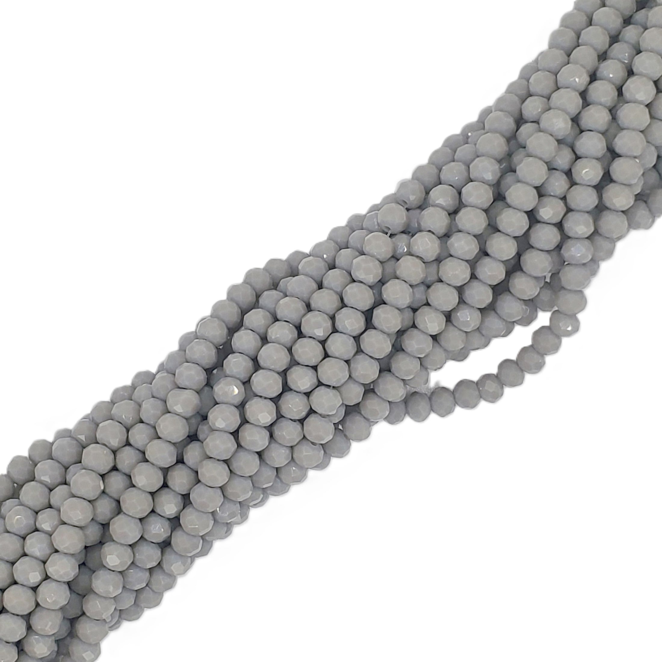 Chinese Crystal, Rondelle 4mm